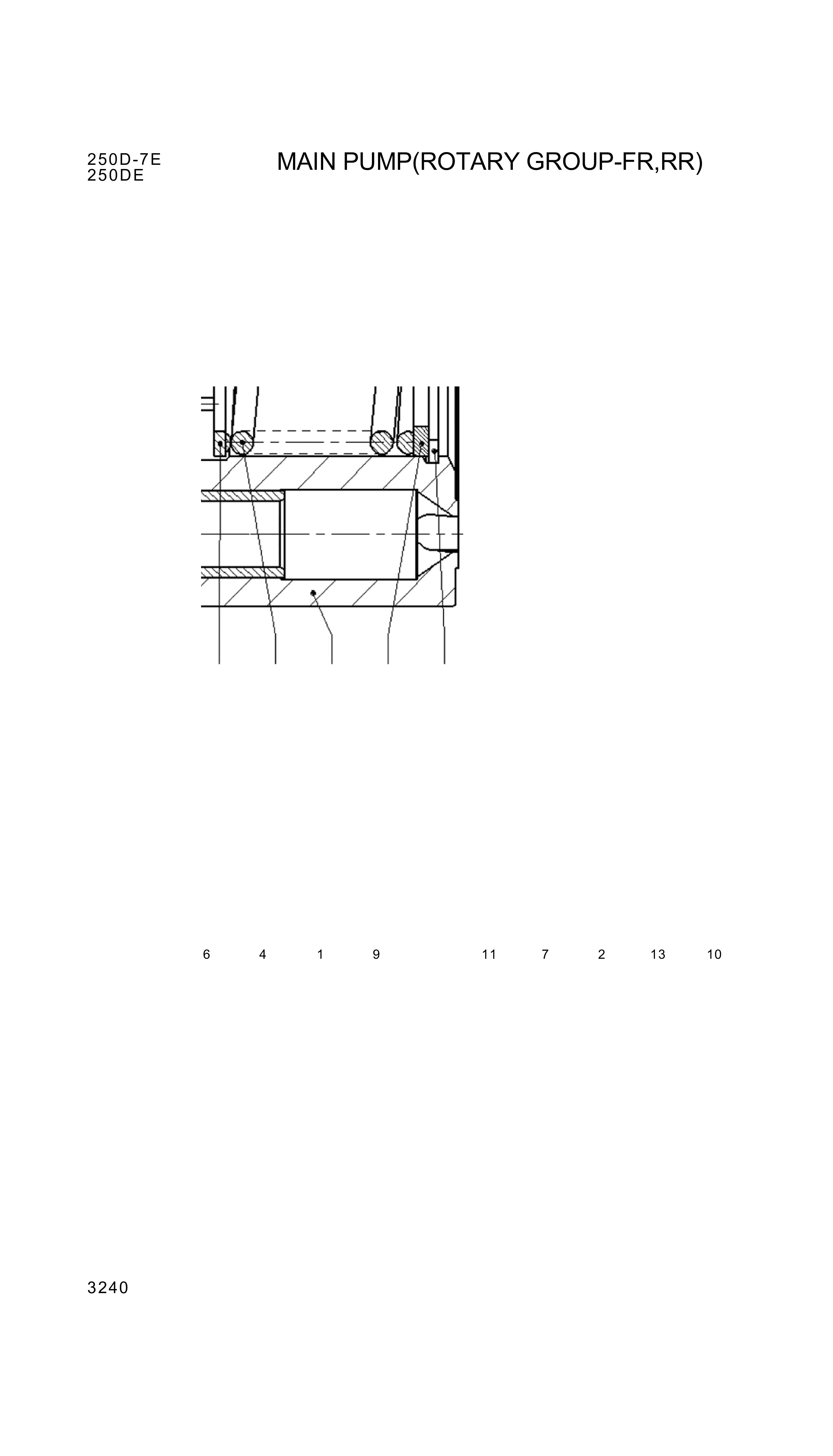 drawing for Hyundai Construction Equipment R902400741 - PRESSURE PIN (figure 1)