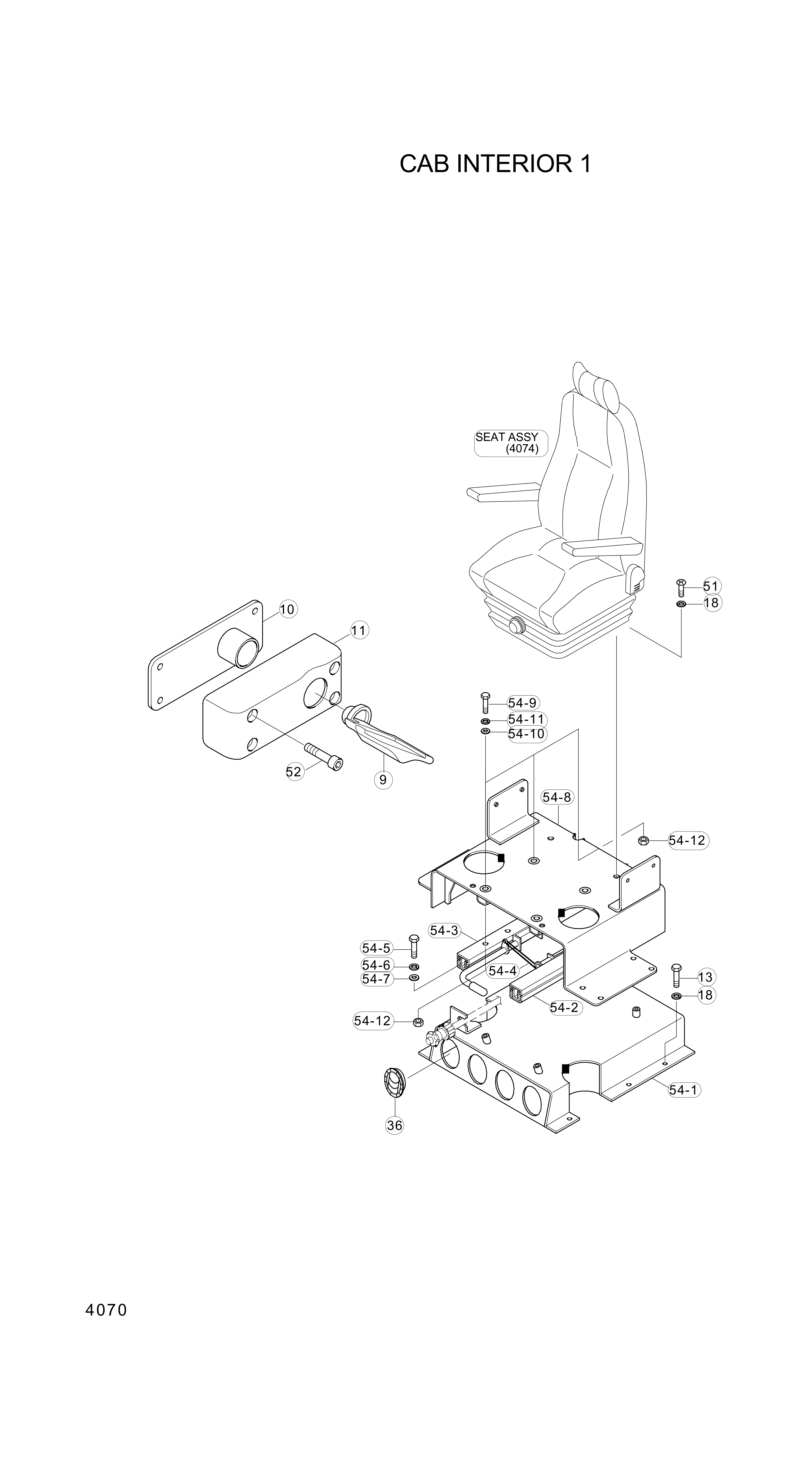 drawing for Hyundai Construction Equipment S161-080166 - BOLT-CROSS RD (figure 2)