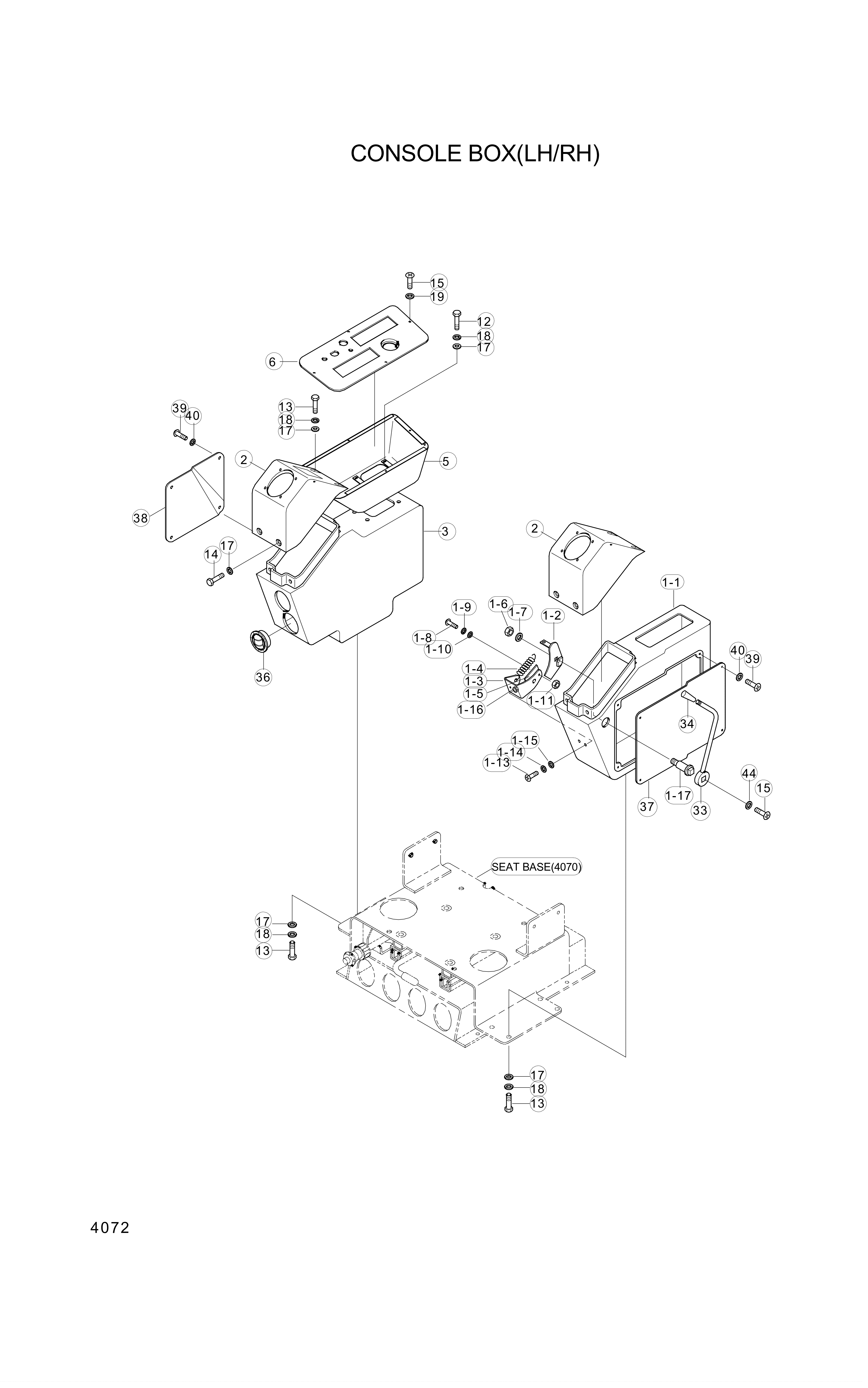 drawing for Hyundai Construction Equipment S203-041006 - NUT-HEX (figure 2)