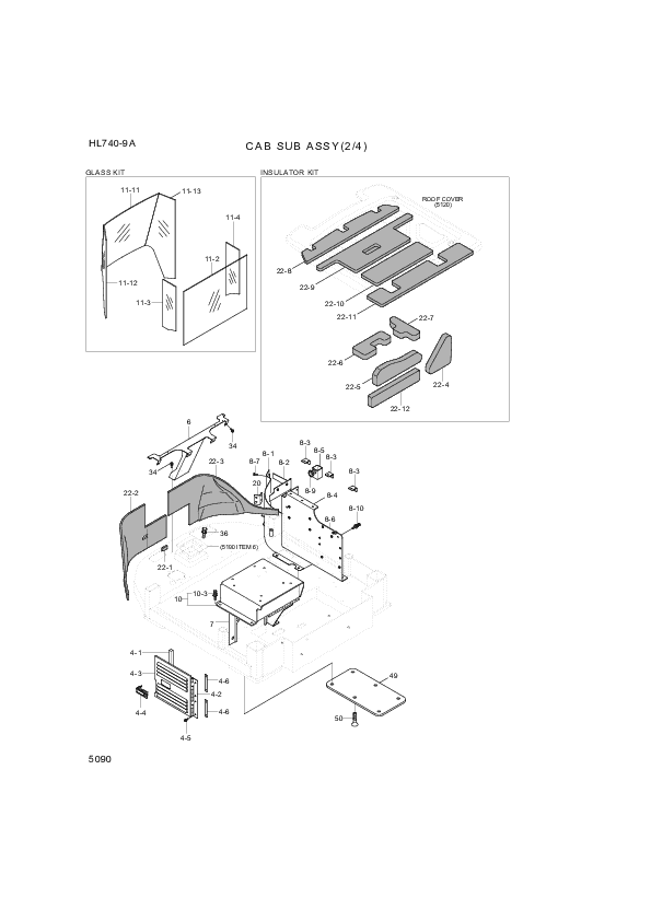 drawing for Hyundai Construction Equipment S141-080156 - BOLT-FLAT (figure 1)