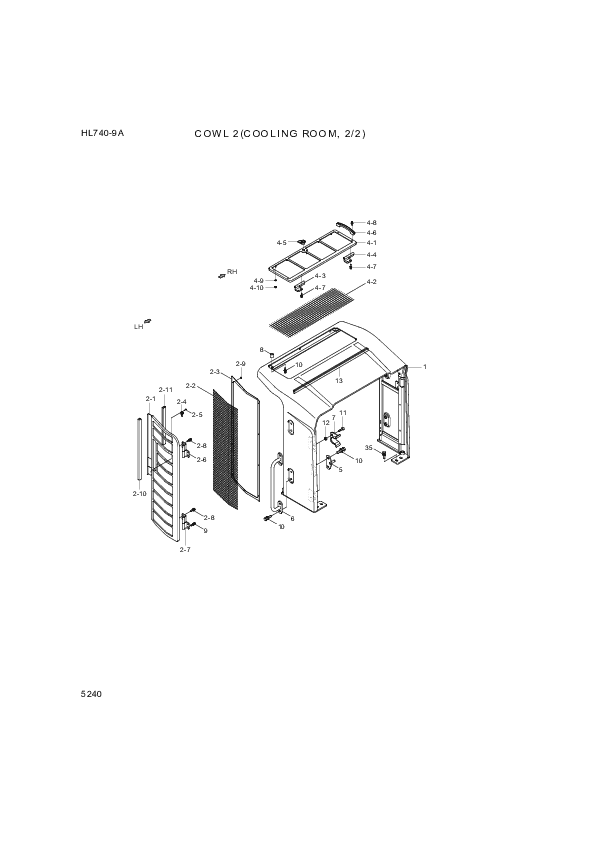 drawing for Hyundai Construction Equipment S281-041006 - NUT-FLANGE (figure 1)