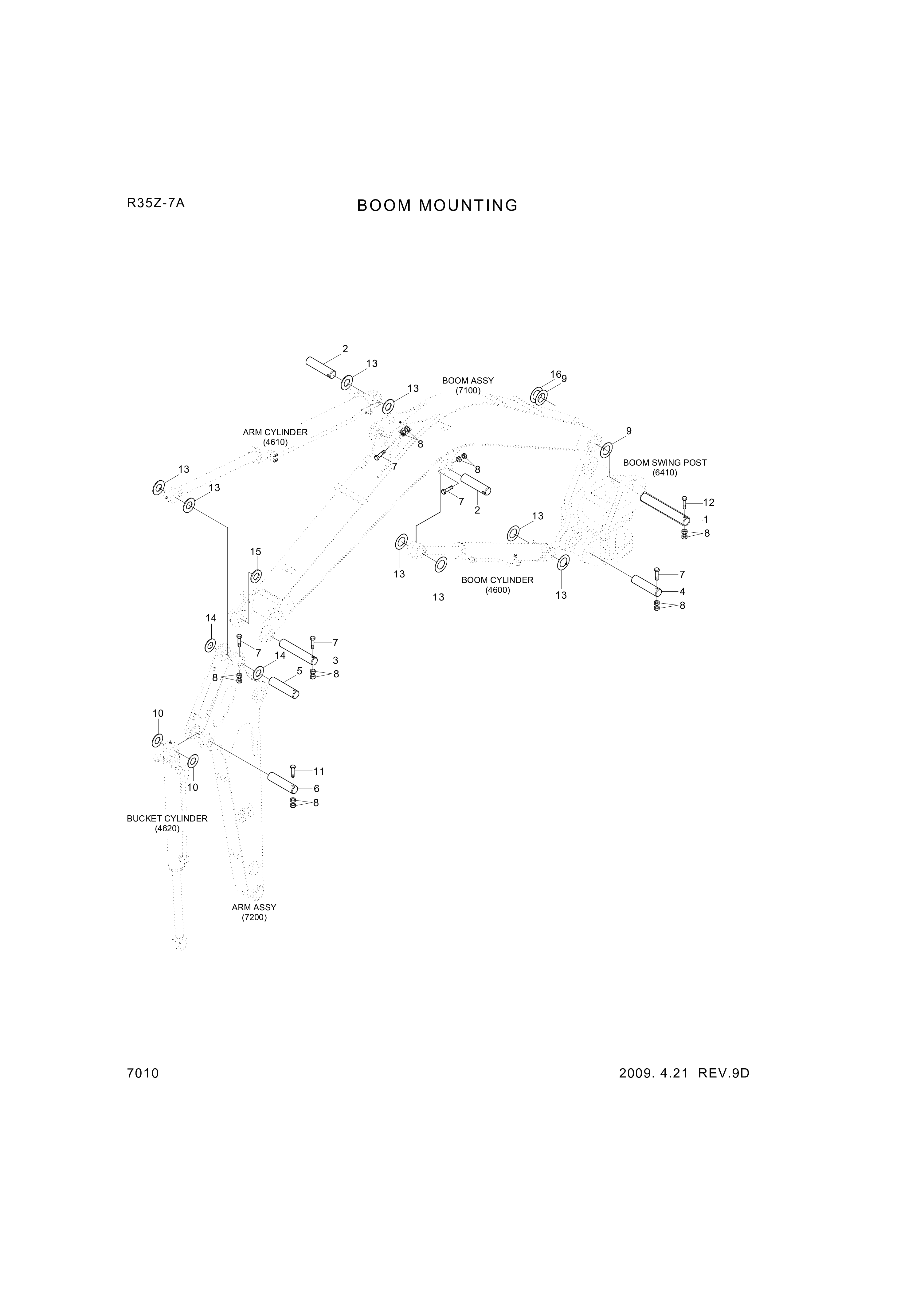 drawing for Hyundai Construction Equipment 61MH-08000 - SHIM (figure 3)