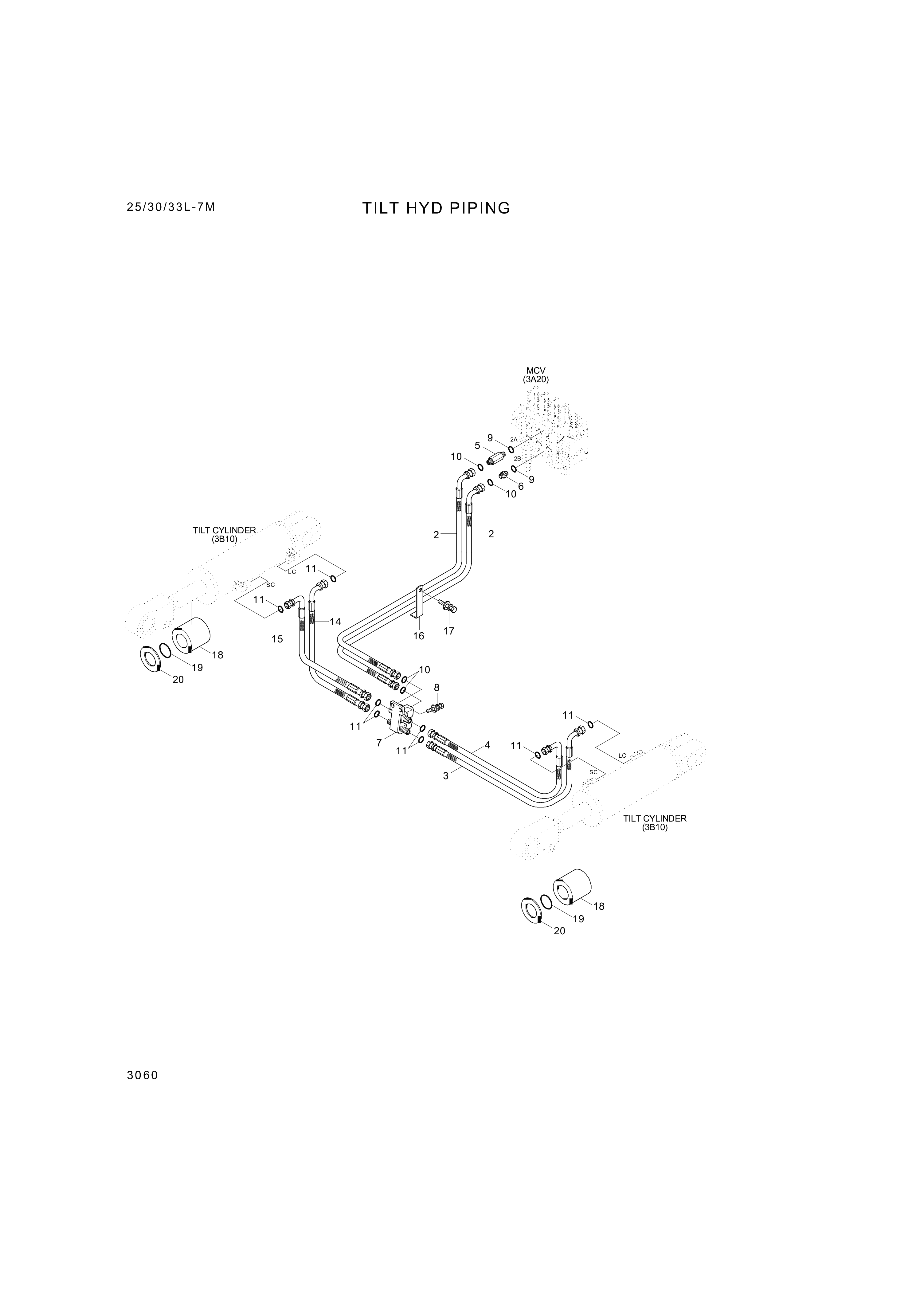 drawing for Hyundai Construction Equipment P933-045009 - HOSE ASSY-ORFS&THD (figure 2)