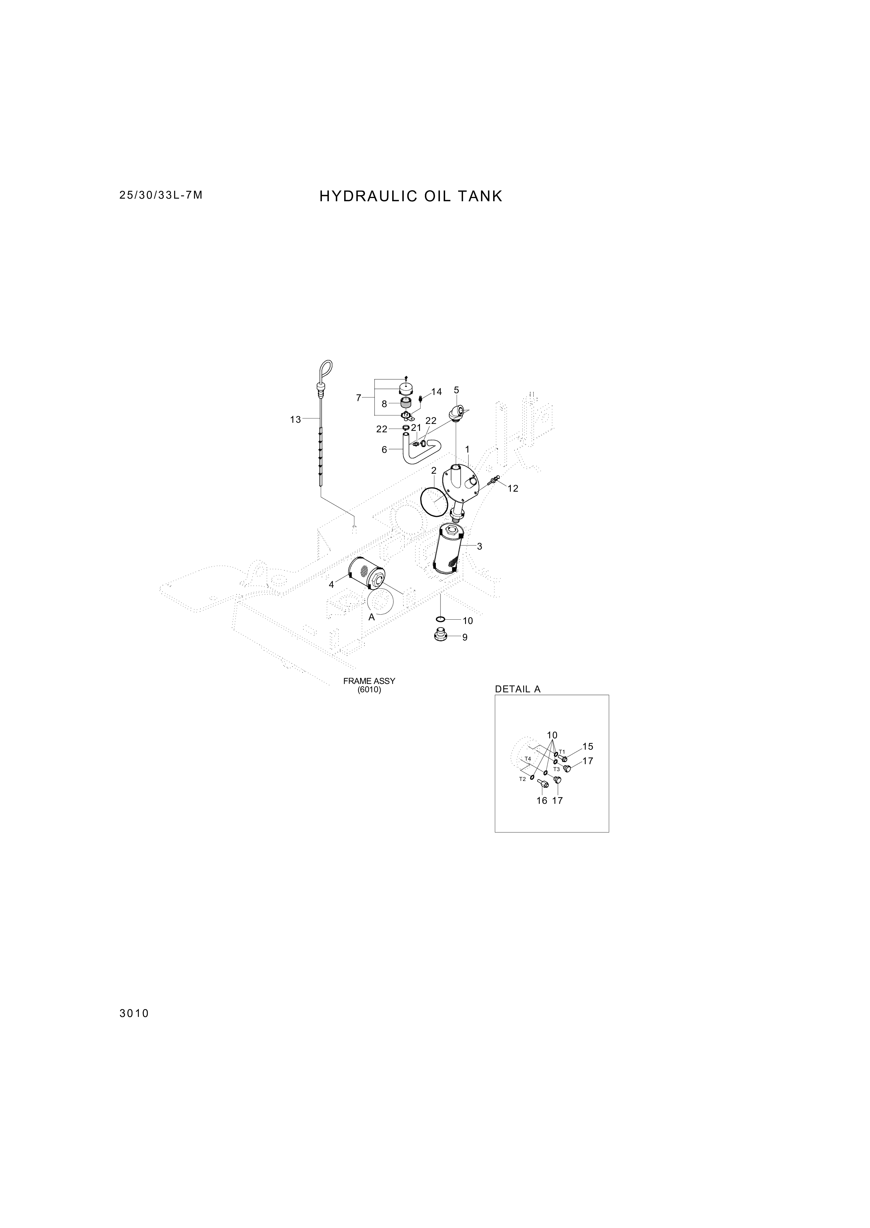 drawing for Hyundai Construction Equipment 35HF-30030 - FLANGE ASSY-TANK (figure 1)