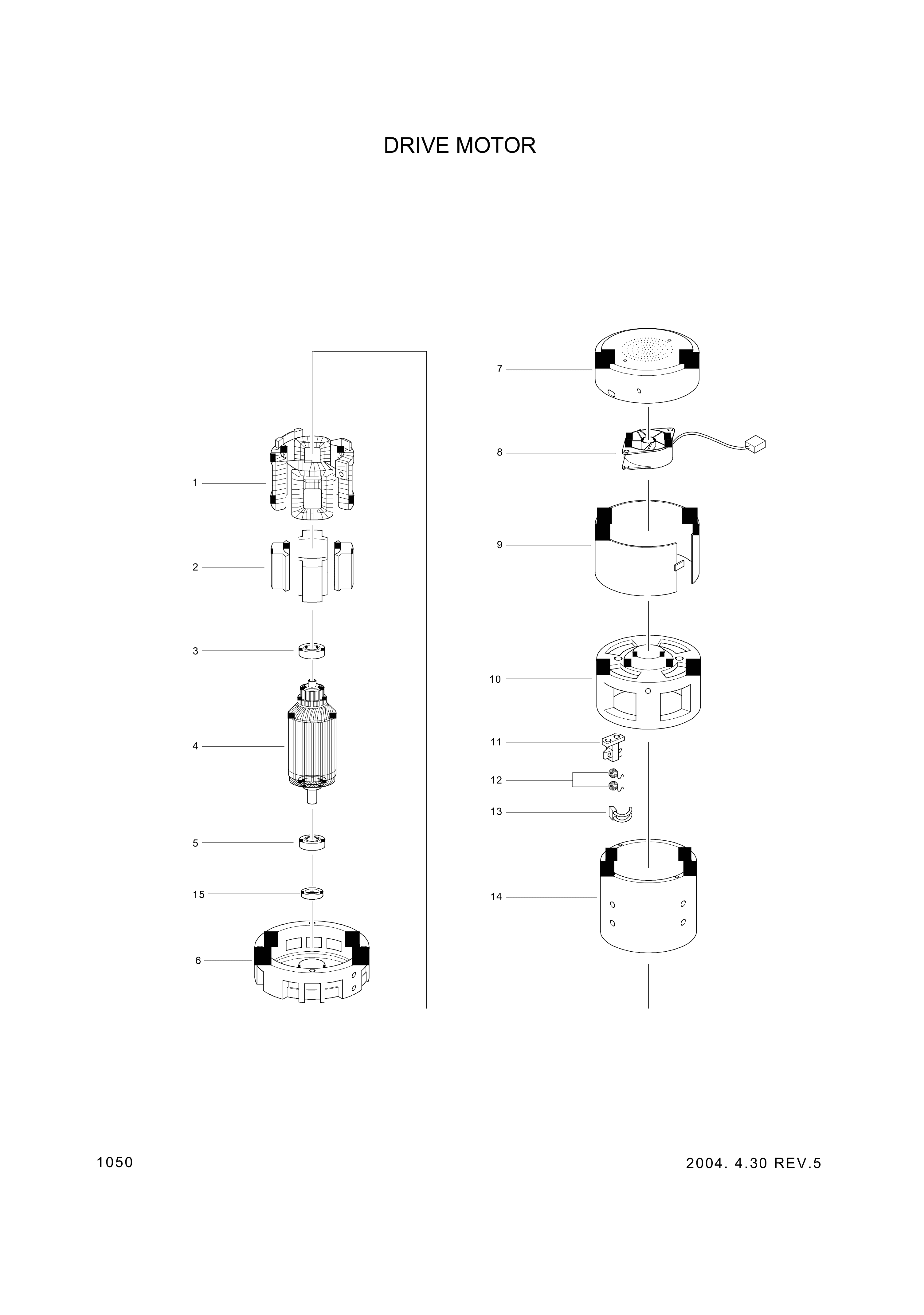 drawing for Hyundai Construction Equipment 93HD3026 - BRUSH (figure 1)