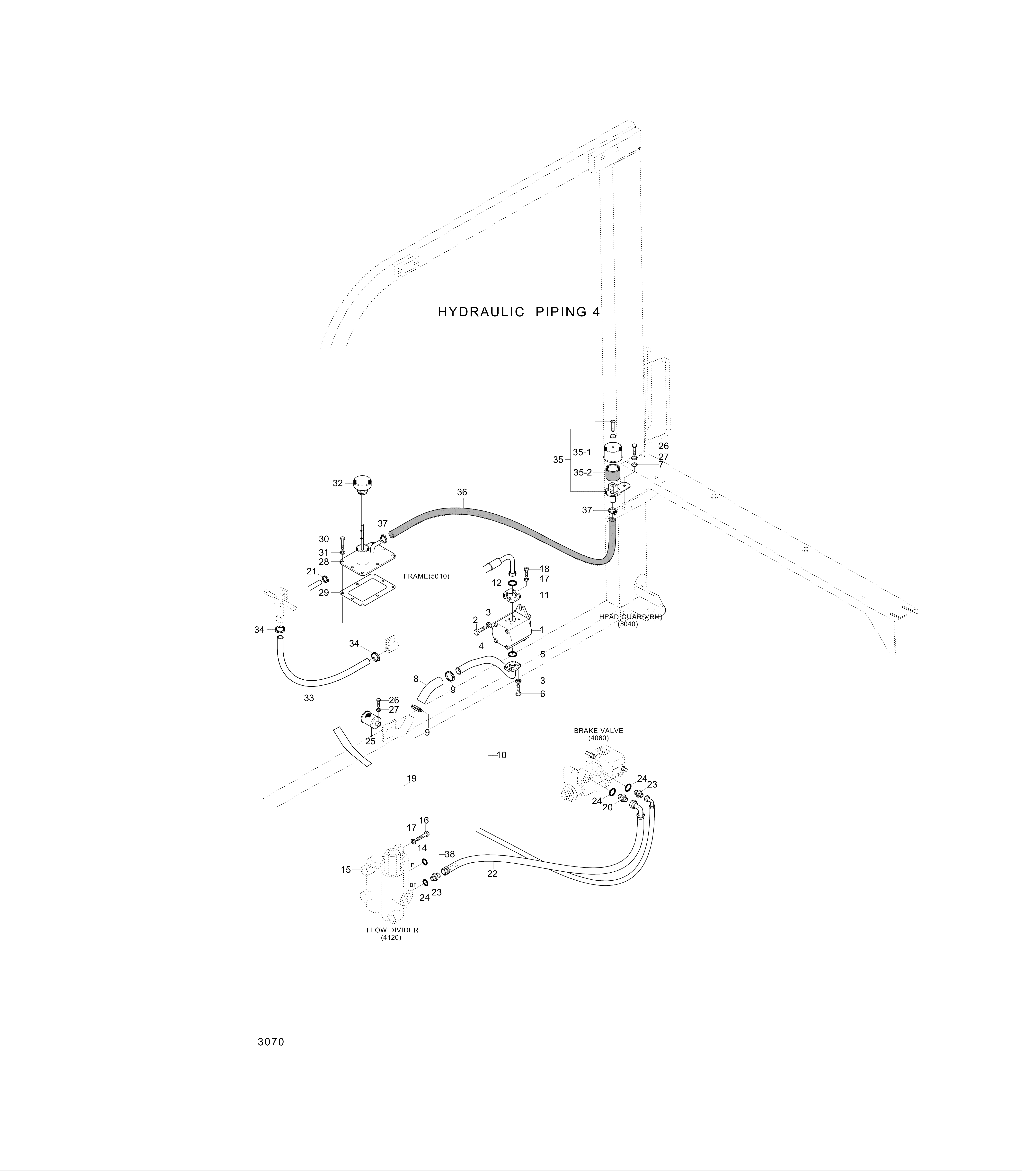 drawing for Hyundai Construction Equipment 013001-12075 - BOLT (figure 2)