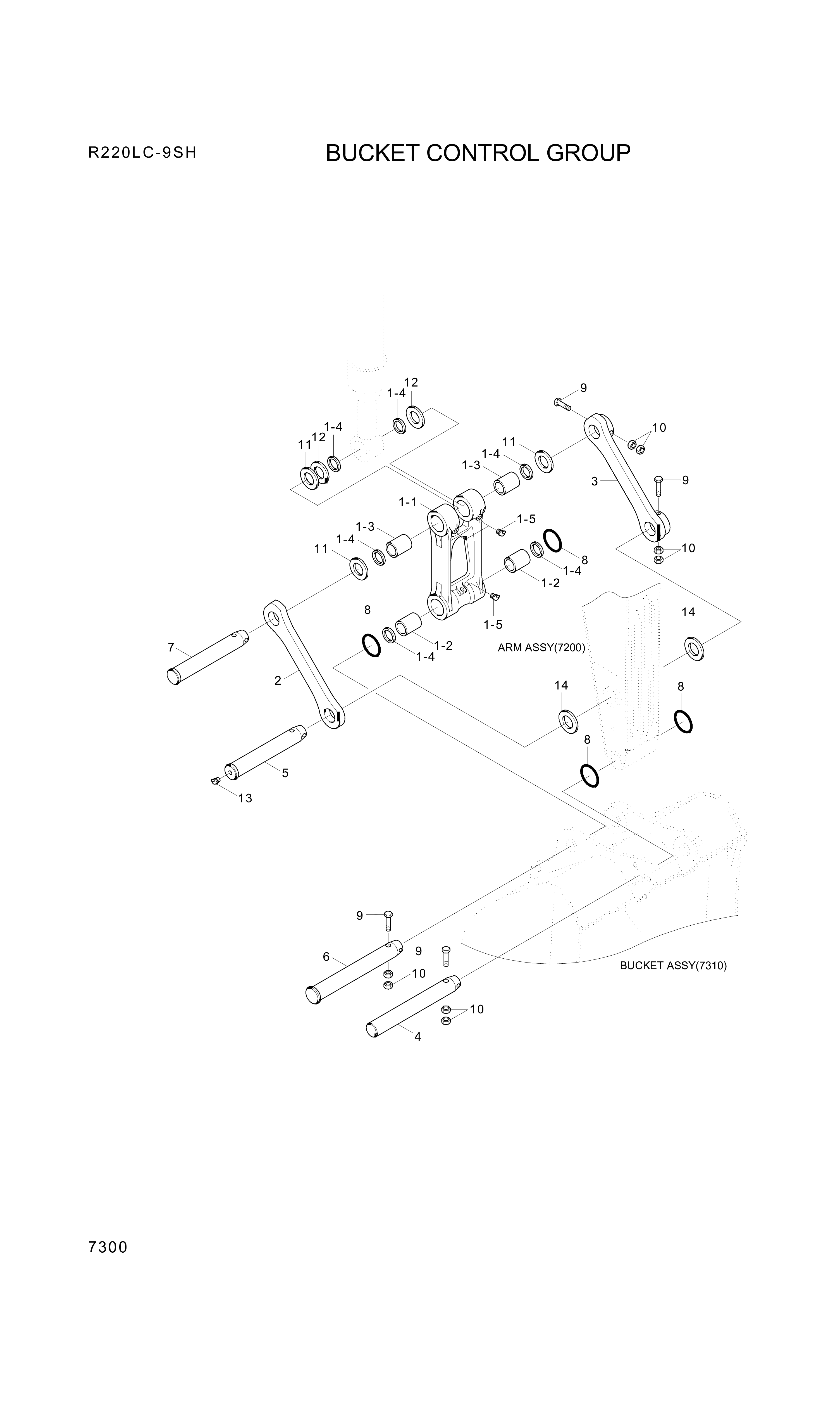 drawing for Hyundai Construction Equipment 61N6-11111G - PIN (figure 3)