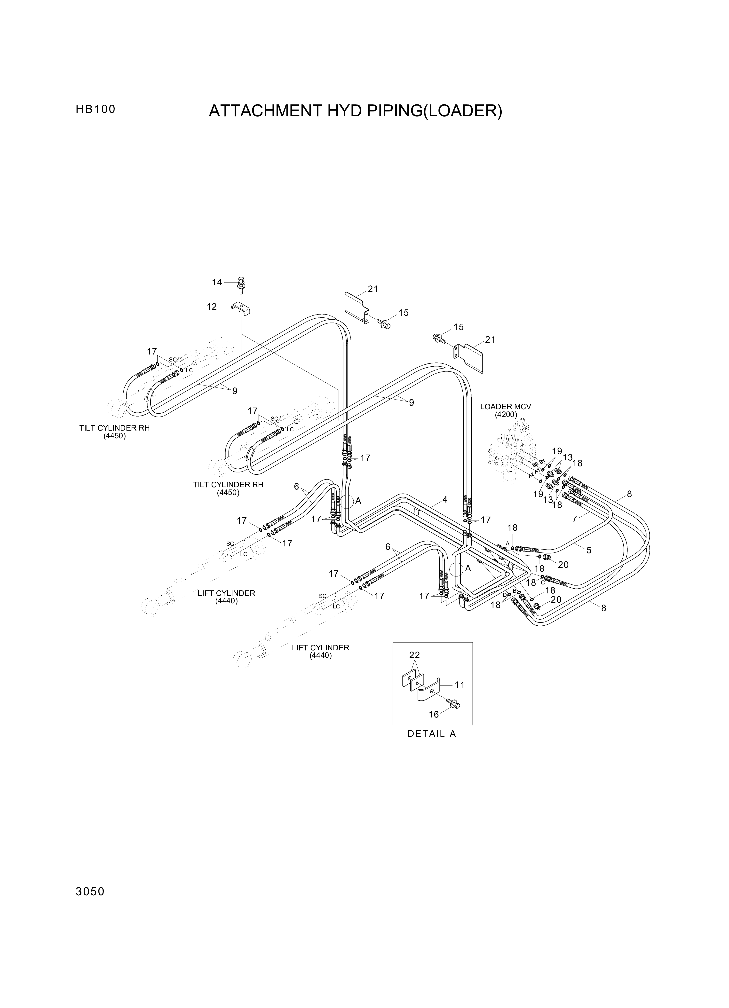 drawing for Hyundai Construction Equipment 35D1-10370 - CLAMP-PIPE (figure 1)