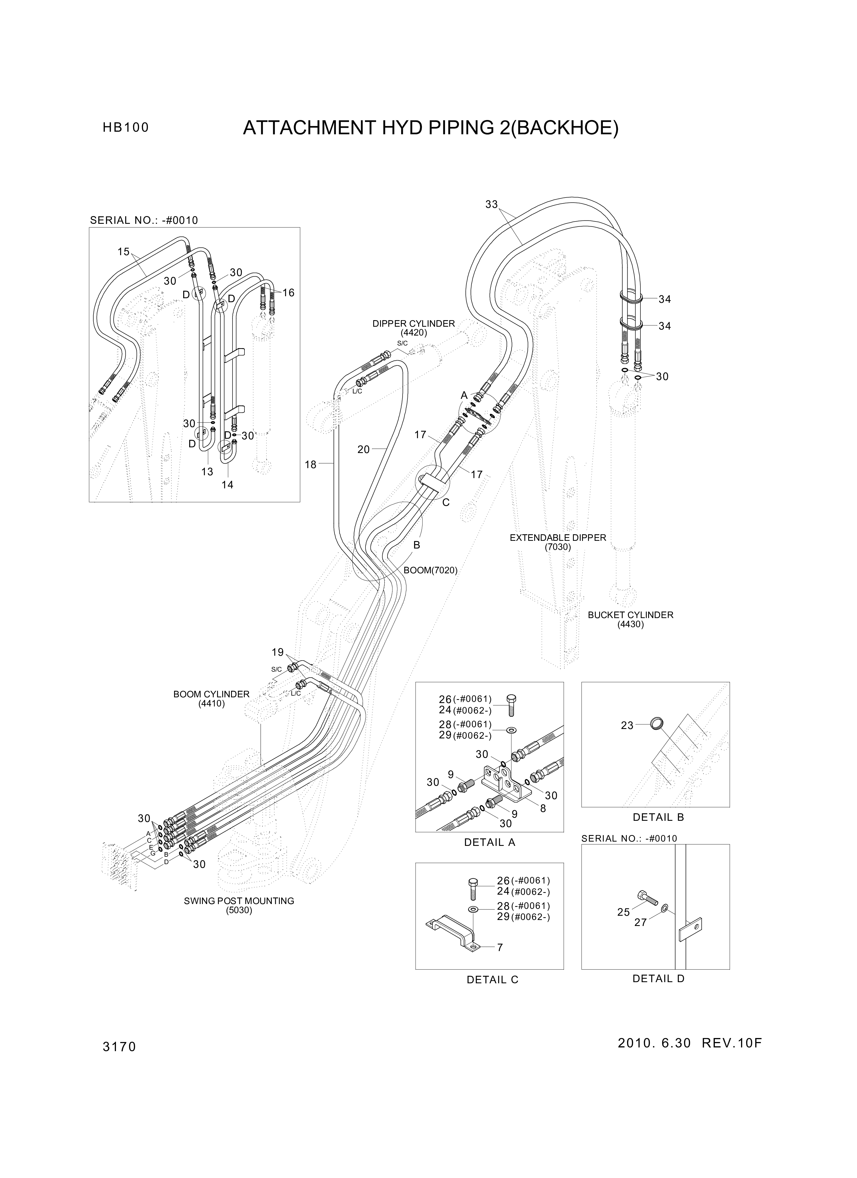 drawing for Hyundai Construction Equipment S441-140006 - WASHER-HARDEN (figure 5)