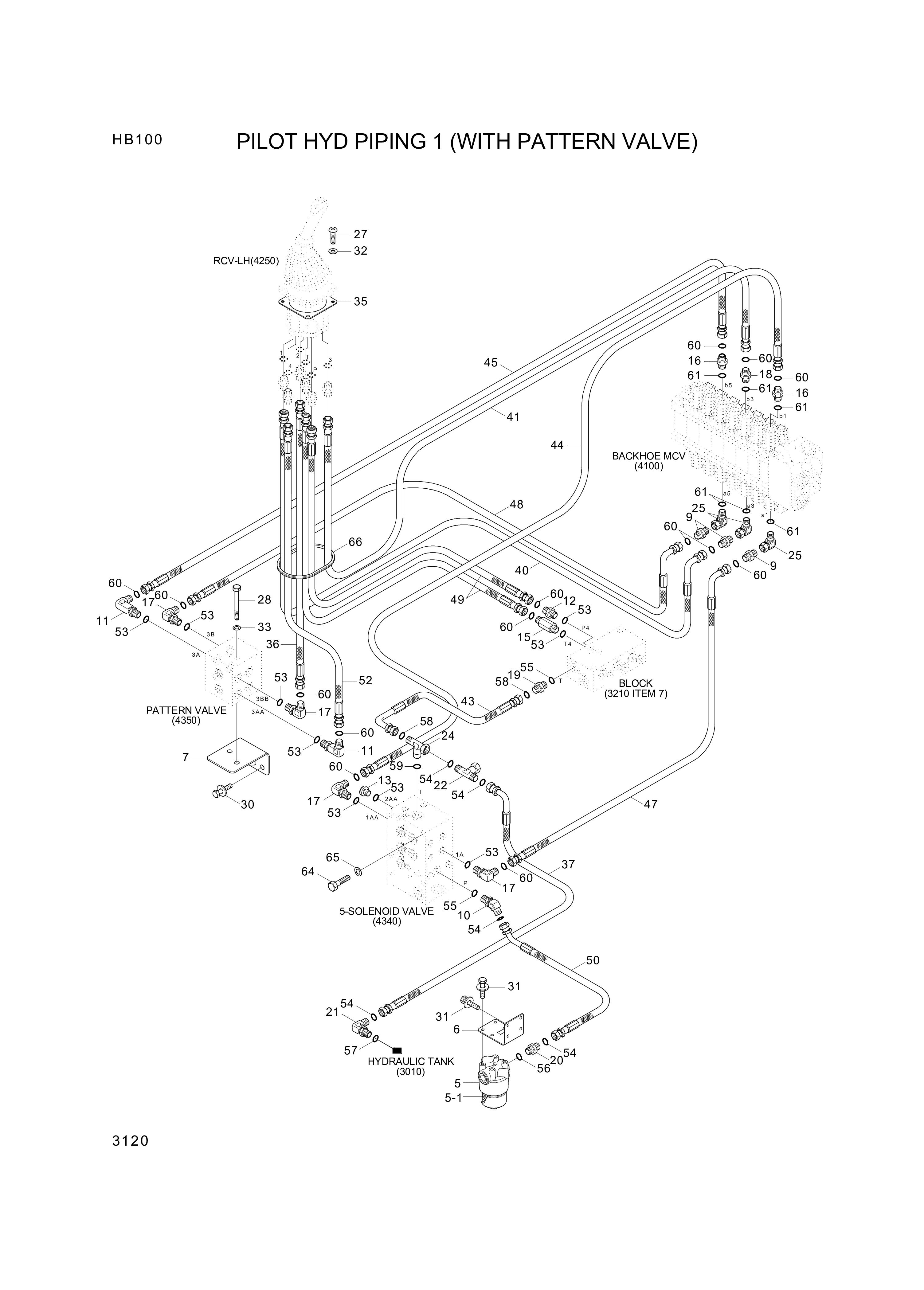 drawing for Hyundai Construction Equipment P930-062011 - HOSE ASSY-ORFS&THD (figure 2)