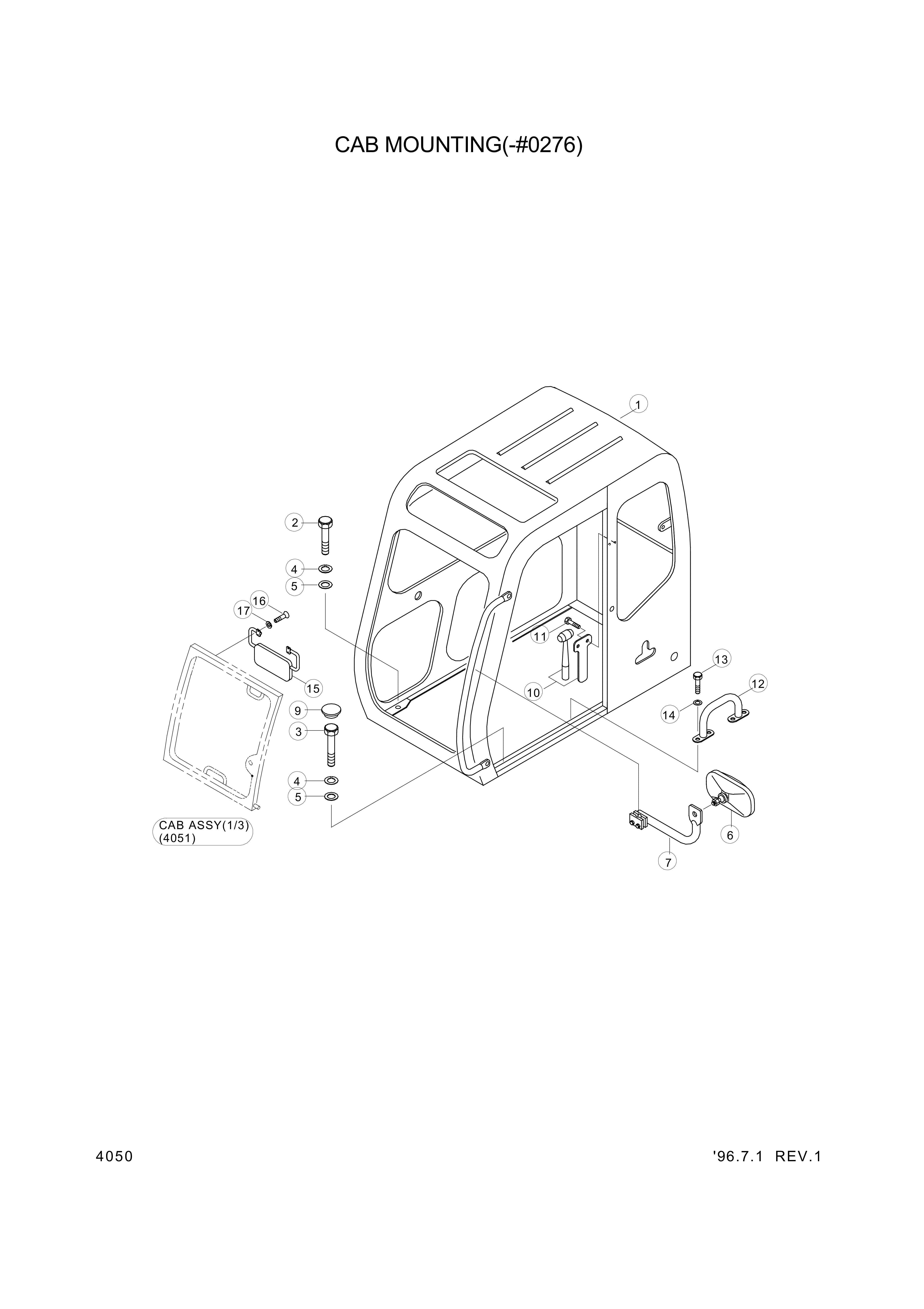 drawing for Hyundai Construction Equipment S017-120652 - BOLT-HEX (figure 5)