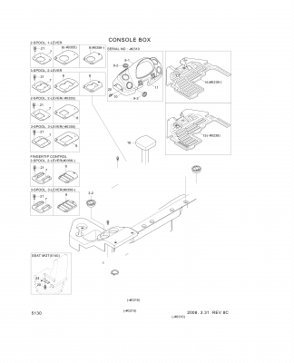 drawing for Hyundai Construction Equipment S151-03010V - BOLT-TAP (figure 5)