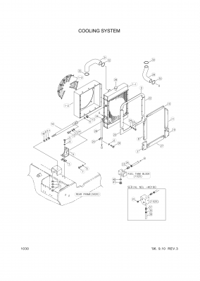 drawing for Hyundai Construction Equipment 11L1-1005 - GROMMET (figure 1)