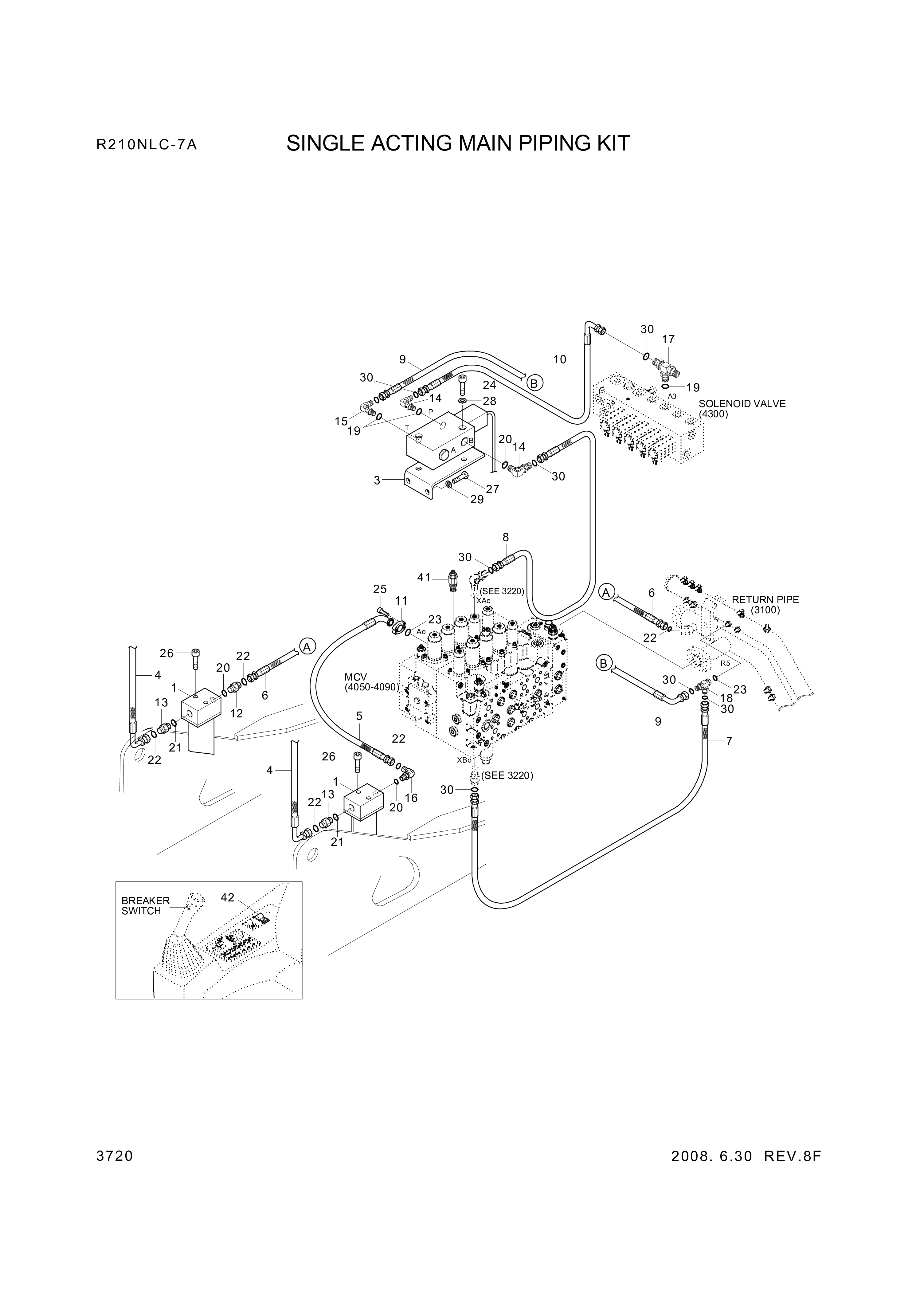 drawing for Hyundai Construction Equipment P973-166328 - HOSE ASSY-ORFS&FLG (figure 2)