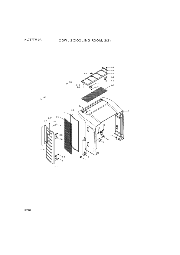 drawing for Hyundai Construction Equipment S281-041006 - NUT-FLANGE (figure 3)