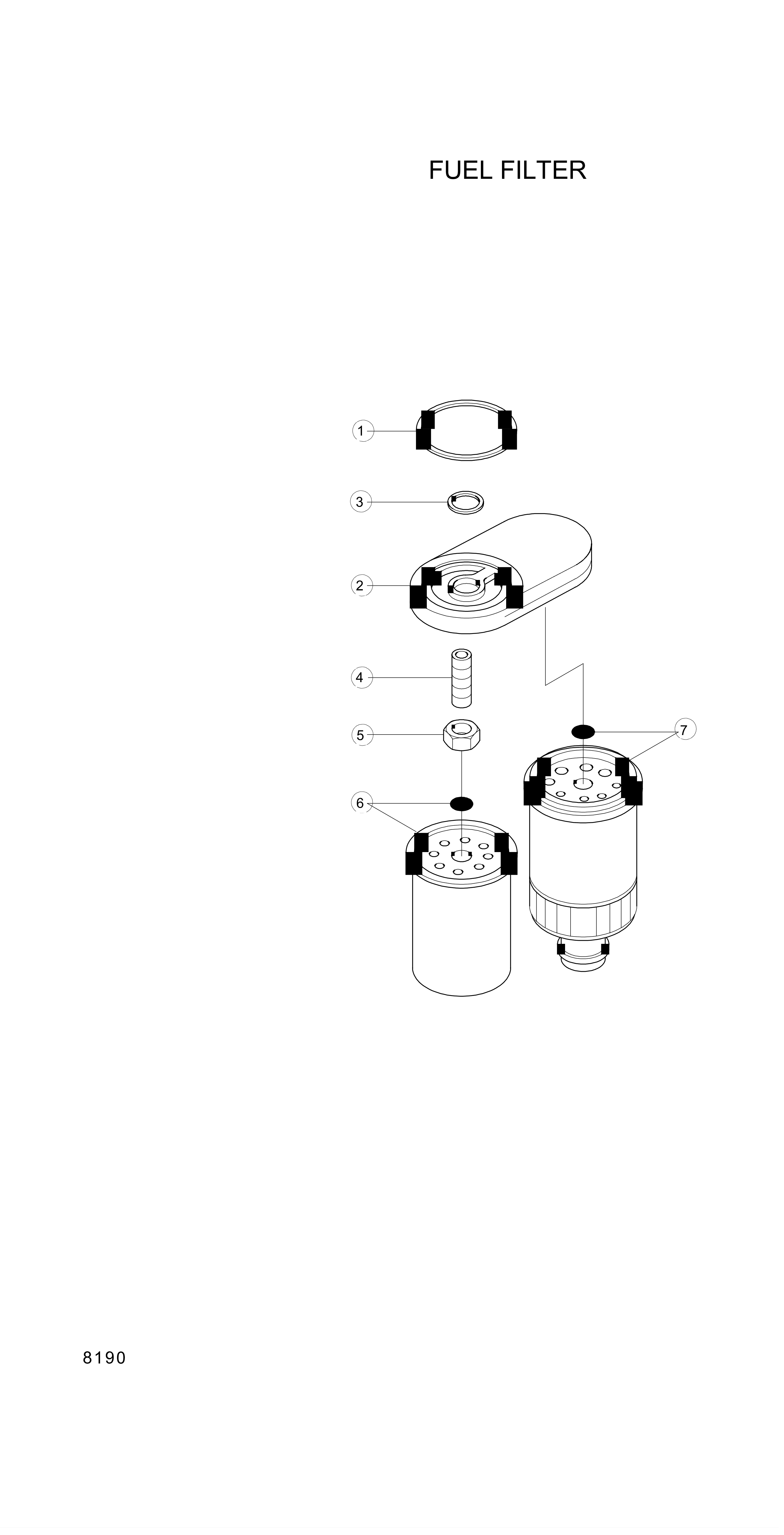 drawing for Hyundai Construction Equipment YUBP-06882 - HEAD-FILTER (figure 3)