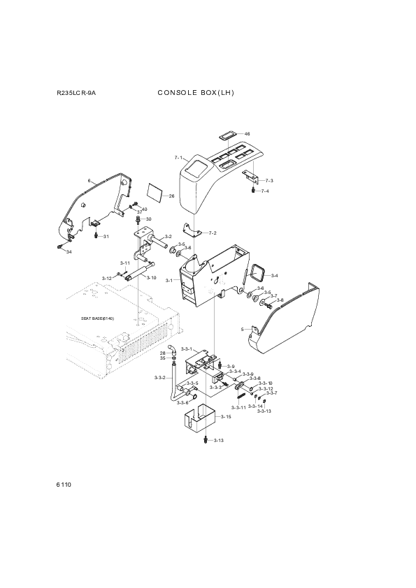 drawing for Hyundai Construction Equipment S461-160252 - PIN-SPLIT (figure 3)