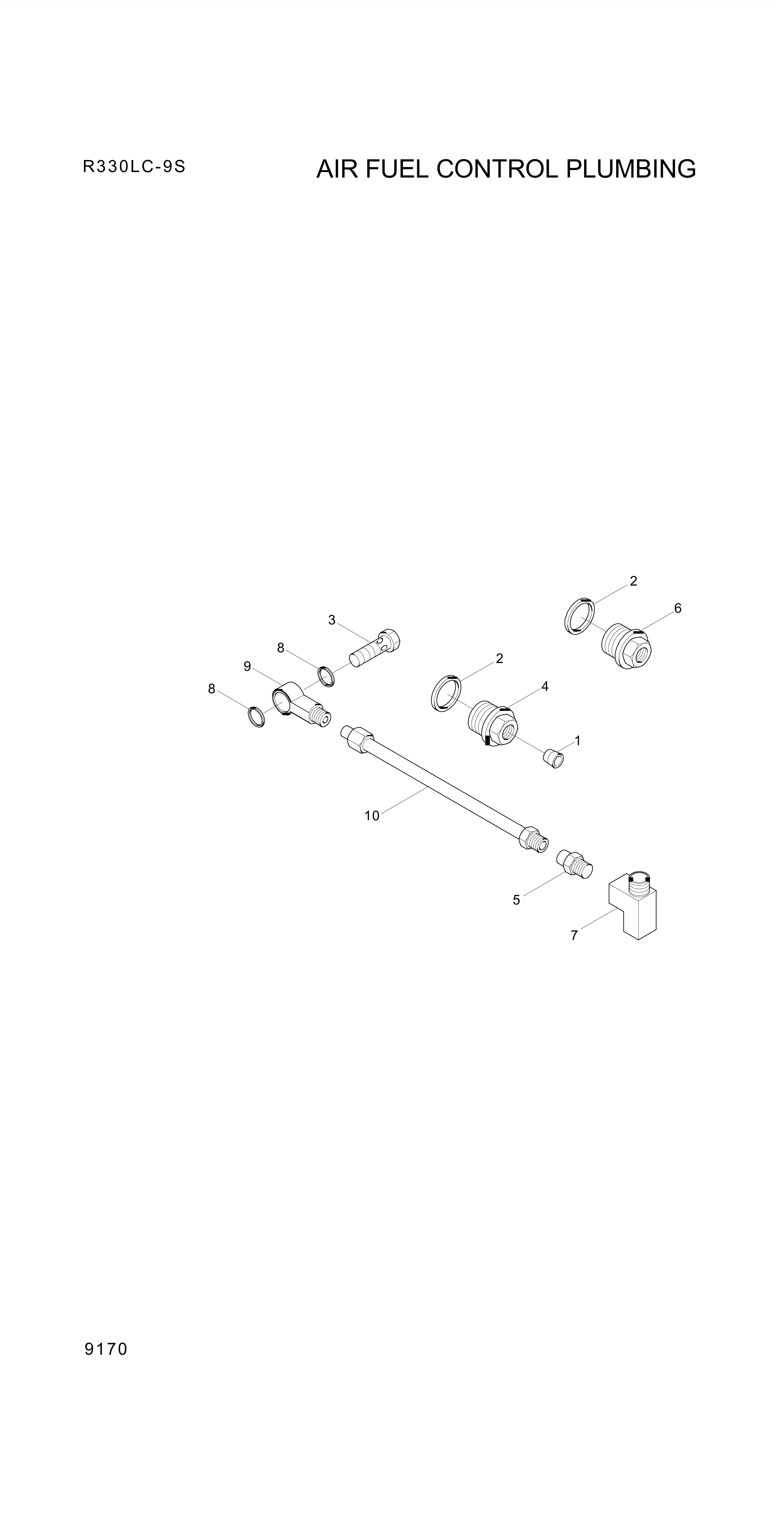 drawing for Hyundai Construction Equipment YUBP-07284 - PLUG-THREAD (figure 3)