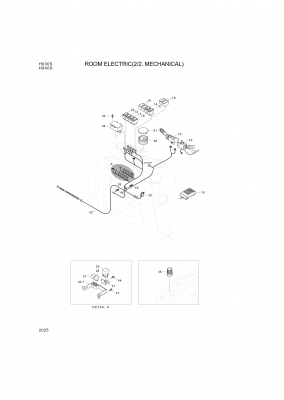 drawing for Hyundai Construction Equipment 11U2-00060 - SELECTOR-GEAR (figure 4)