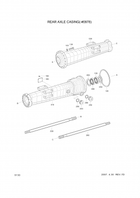 drawing for Hyundai Construction Equipment 0634-304-012 - O-RING (figure 5)