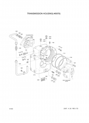 drawing for Hyundai Construction Equipment 0501-200-072 - VALVE-VENT (figure 5)