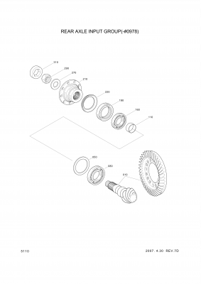 drawing for Hyundai Construction Equipment 0750117355 - TA.ROLLER BEARING (figure 3)