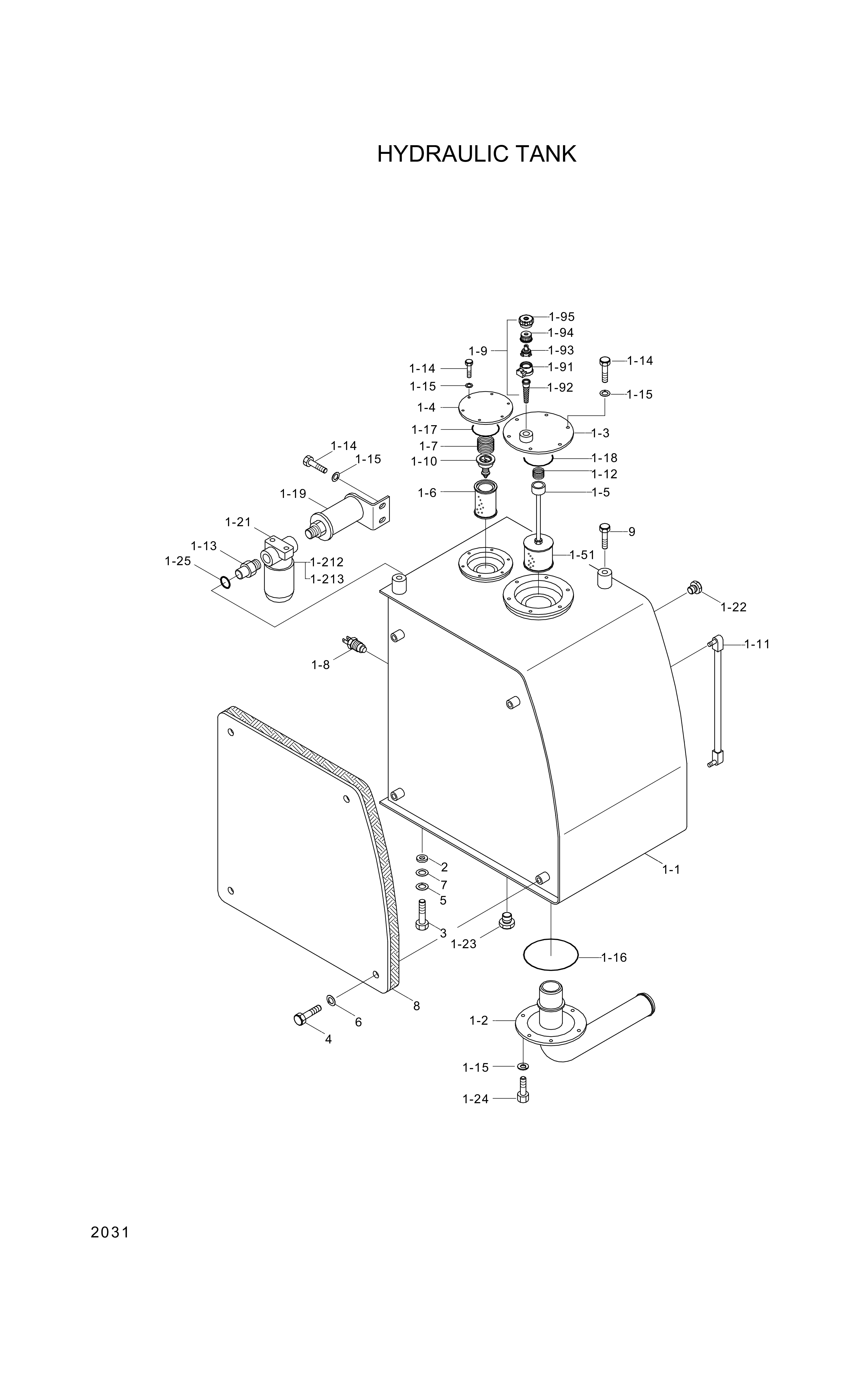 drawing for Hyundai Construction Equipment Y-295009 - COVER (figure 4)