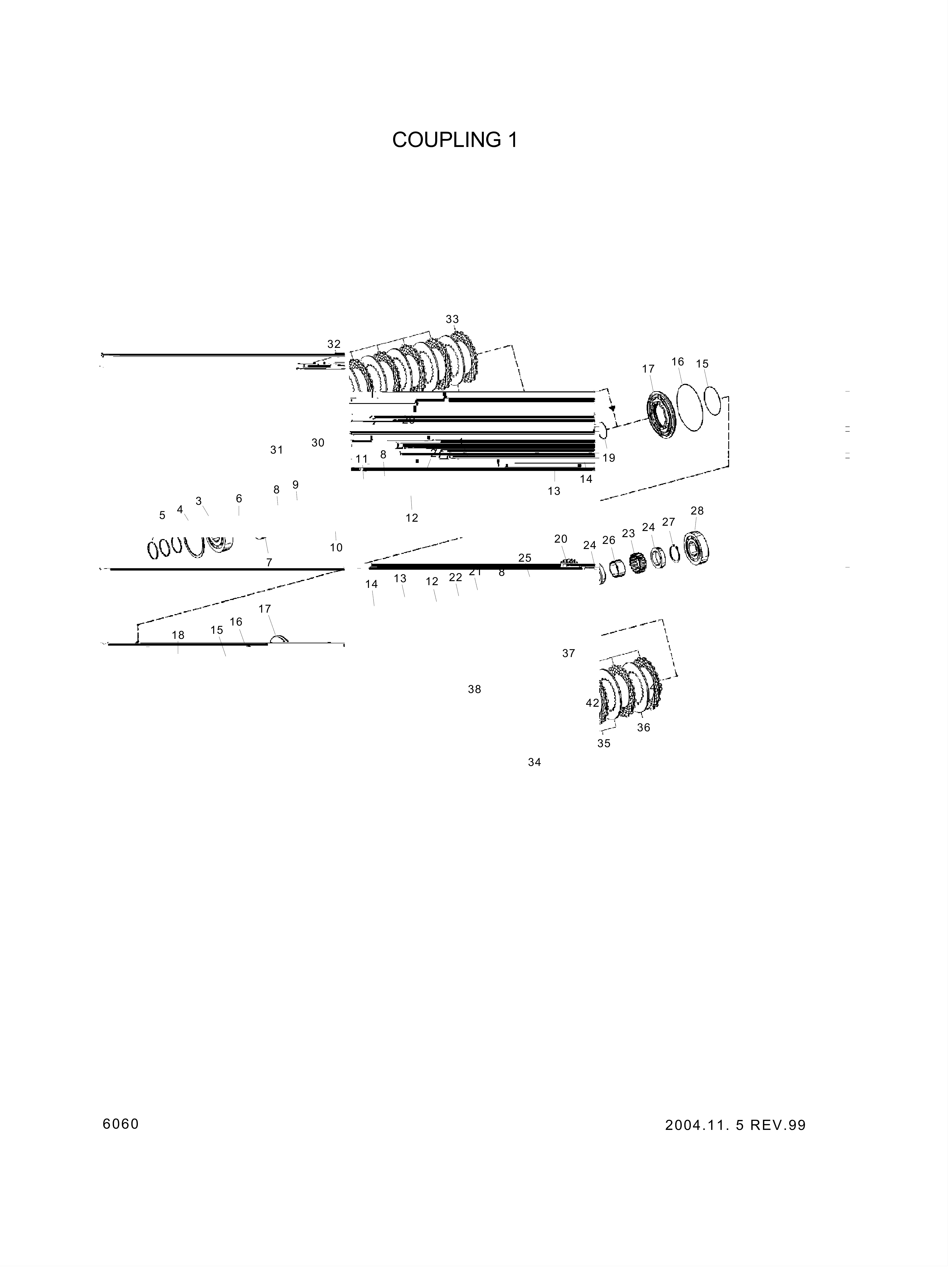 drawing for Hyundai Construction Equipment ZGAQ-05738 - DISC-STEEL (figure 1)