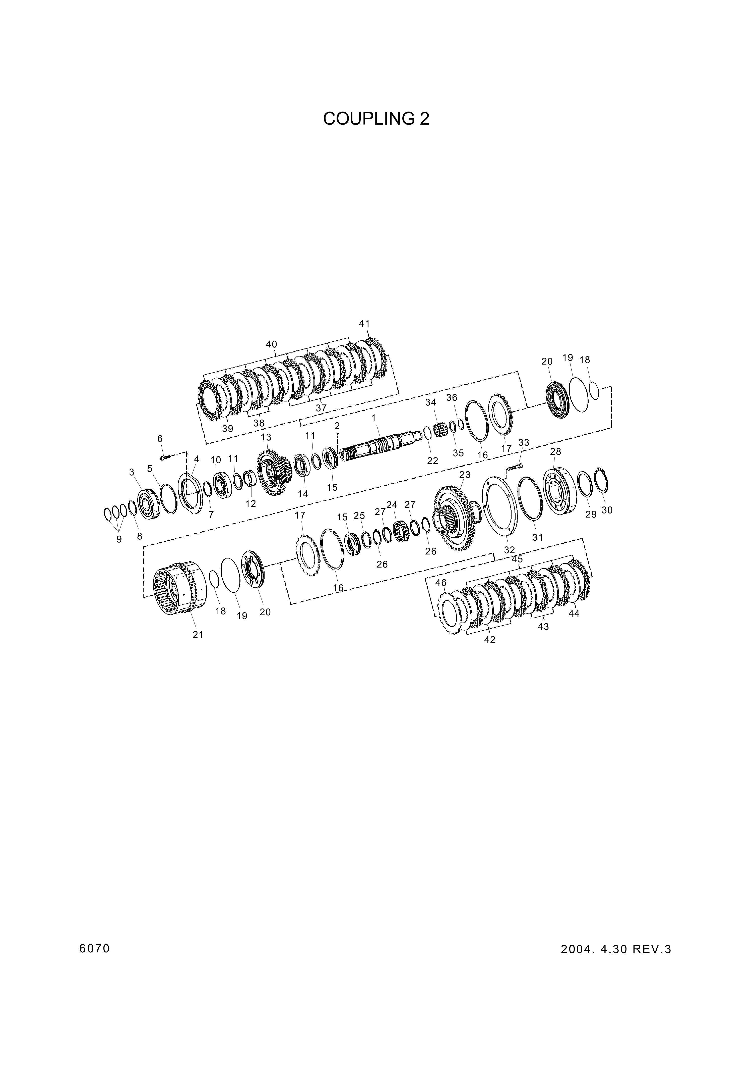 drawing for Hyundai Construction Equipment 0730-109-073 - Washer-Thrust (figure 1)