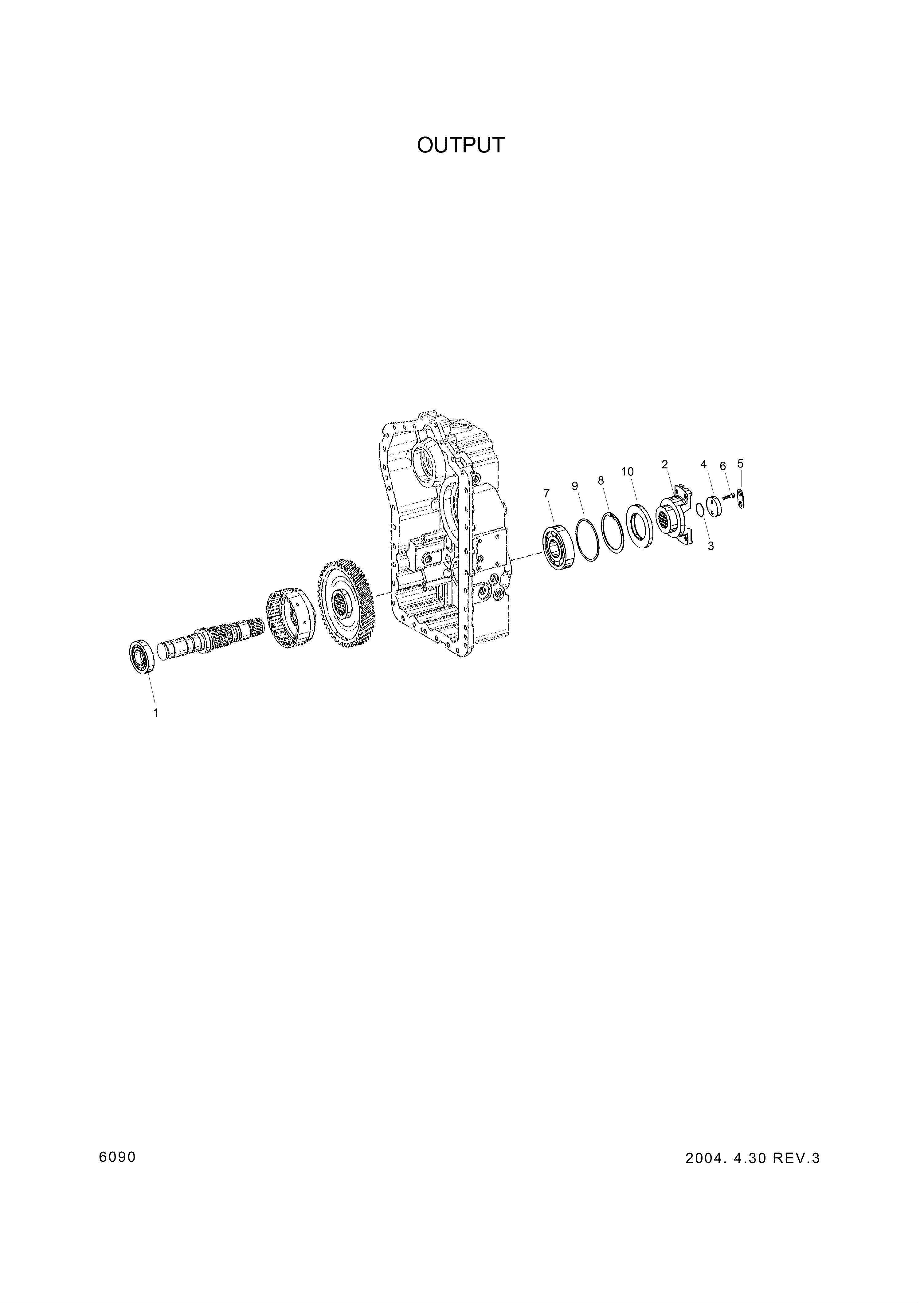 drawing for Hyundai Construction Equipment 0730-103-772 - Washer (figure 1)