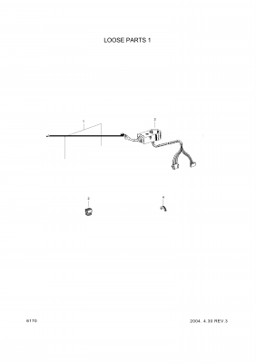 drawing for Hyundai Construction Equipment ZGAQ-01662 - SELECTOR-RANGE (figure 2)