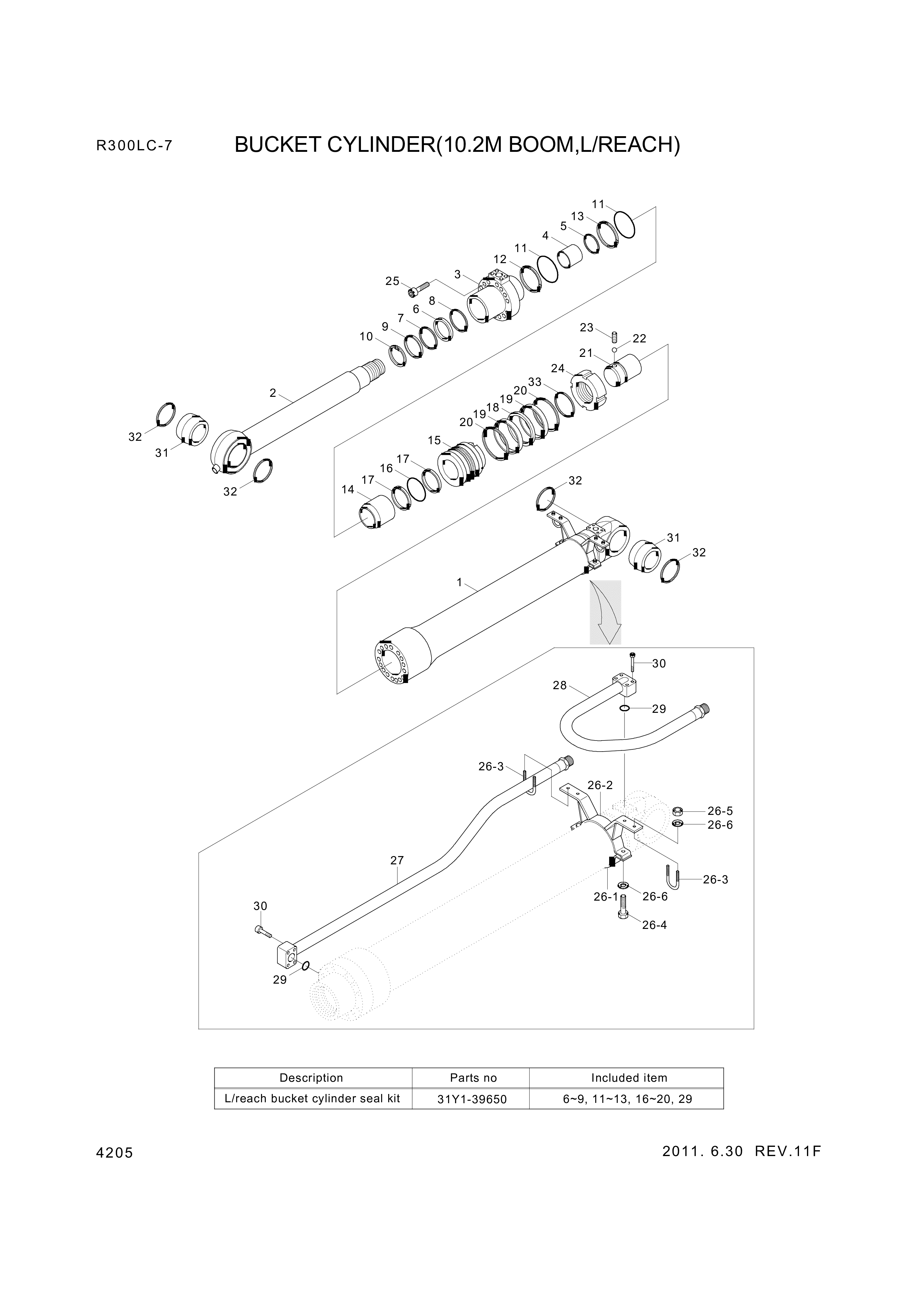 drawing for Hyundai Construction Equipment Y890-013011 - BALL-STEEL (figure 4)