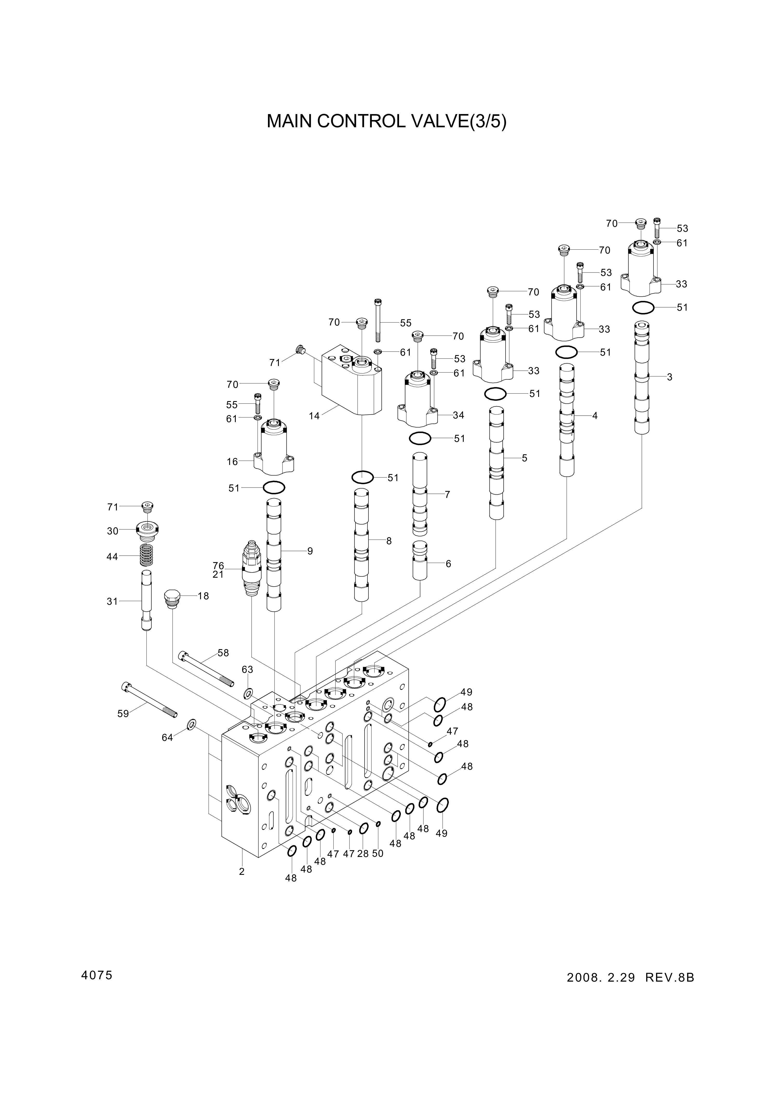 drawing for Hyundai Construction Equipment 161-24 - O-RING (figure 3)