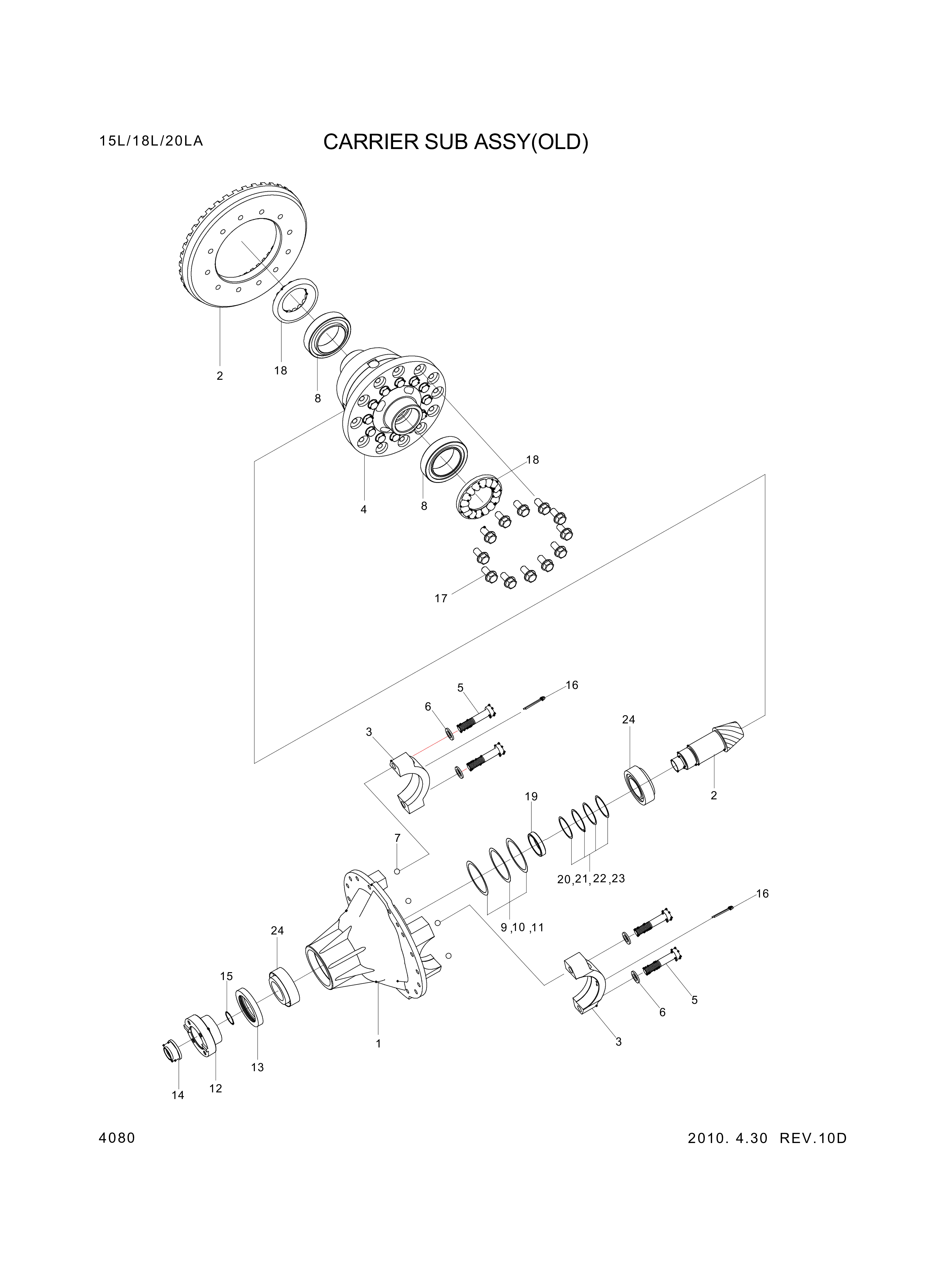 drawing for Hyundai Construction Equipment S631-040001 - O-RING DIFFERENTIAL (figure 1)