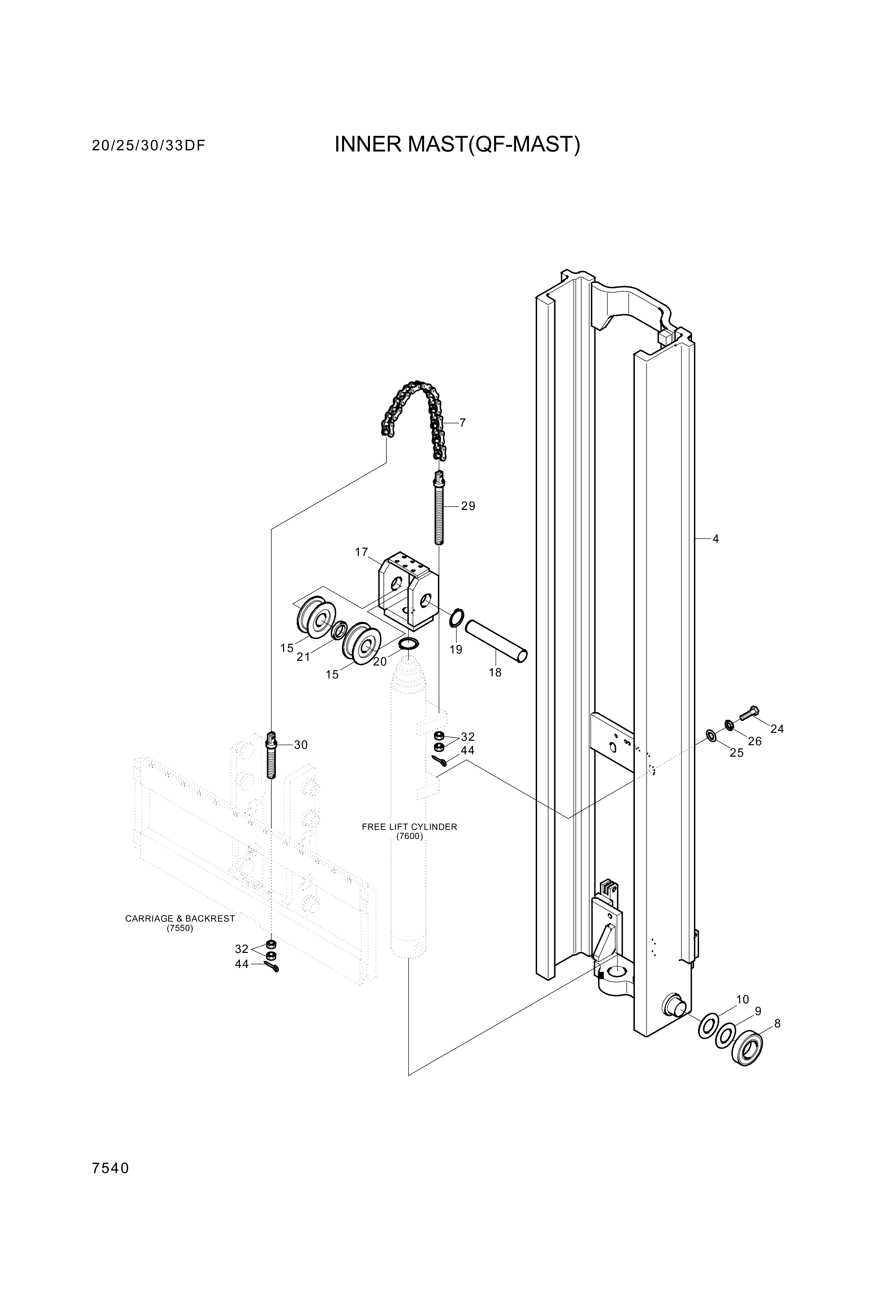 drawing for Hyundai Construction Equipment S403-141006 - WASHER-PLAIN (figure 5)