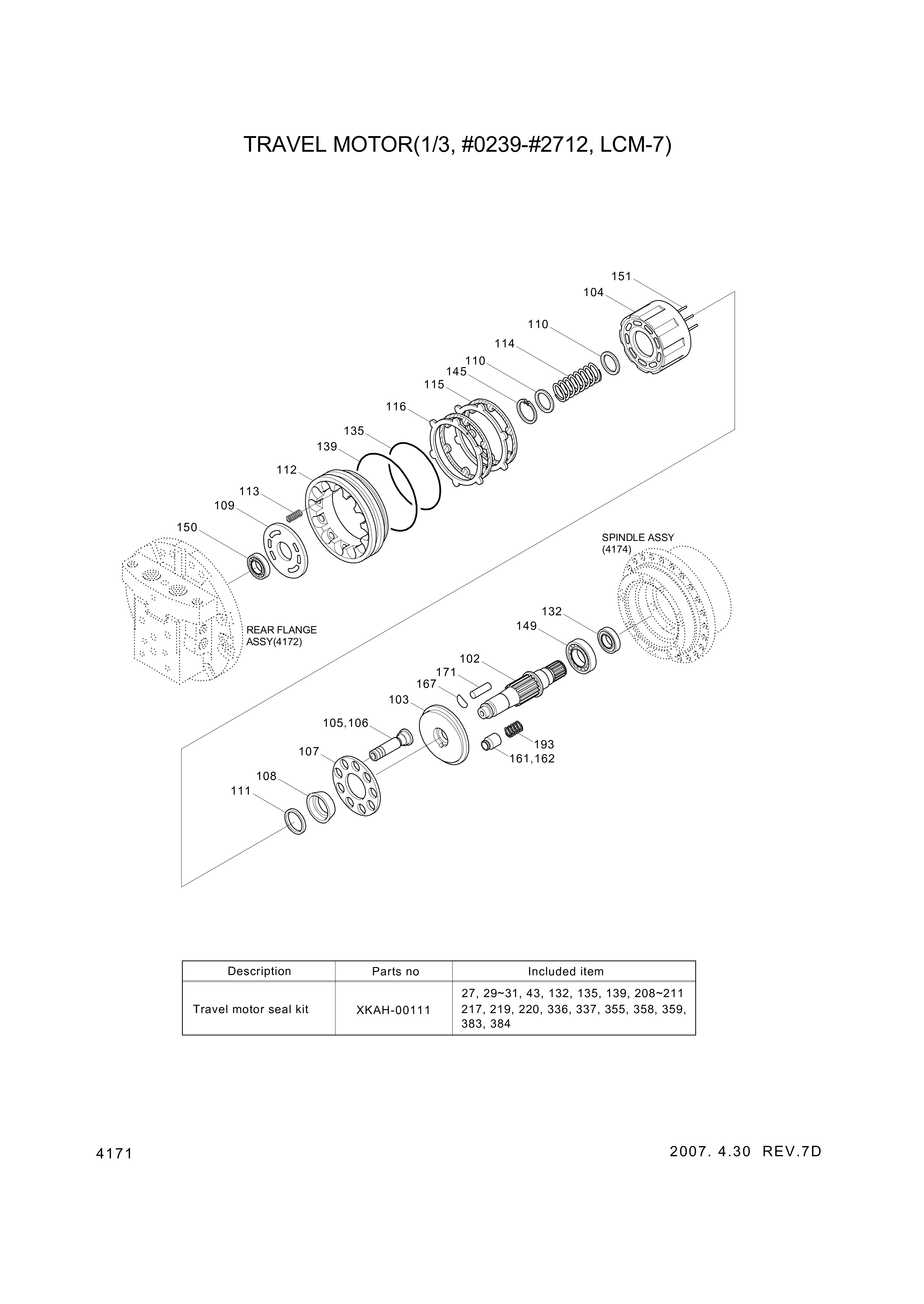 drawing for Hyundai Construction Equipment XKAH-00073 - BALL-THRUST (figure 2)