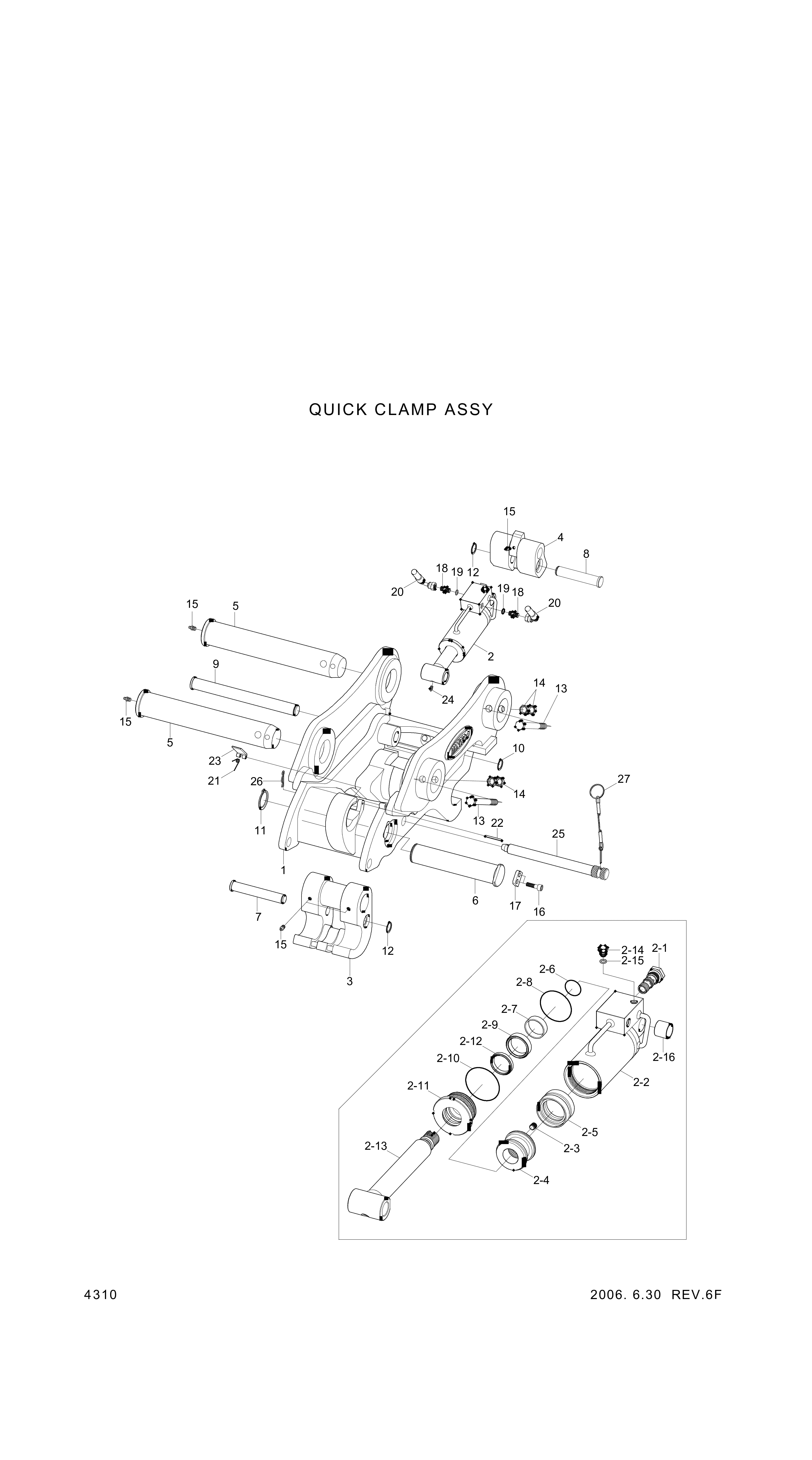 drawing for Hyundai Construction Equipment Q133-3009 - WIRE ASSY (figure 5)