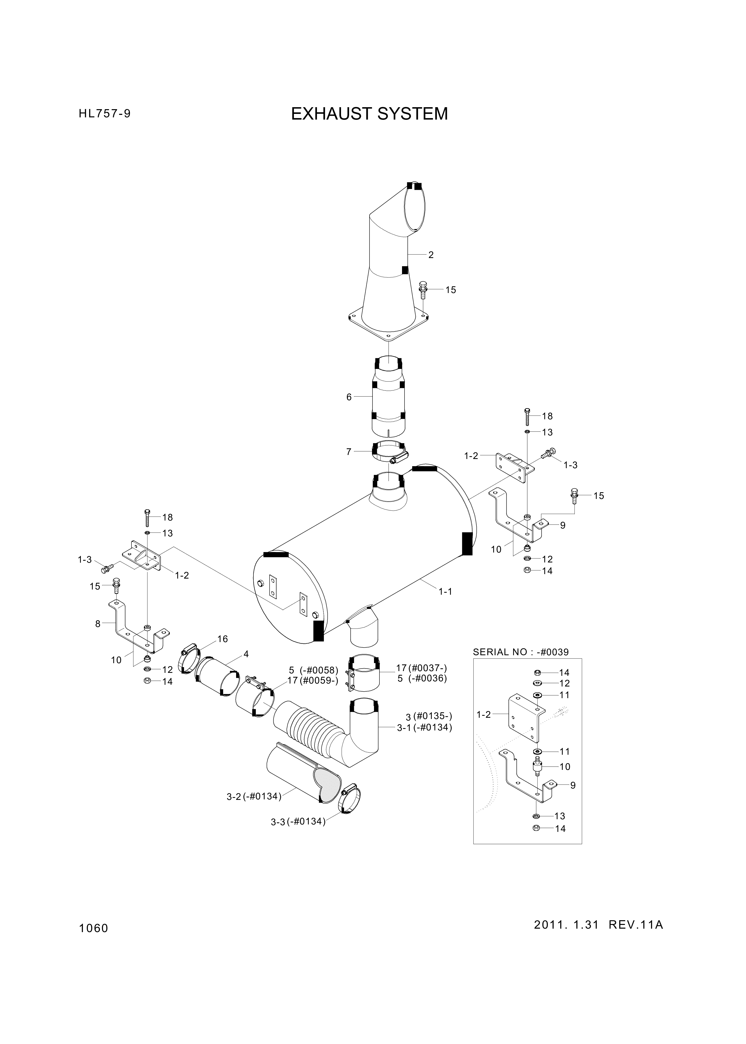 drawing for Hyundai Construction Equipment YUBP-07077 - CLAMP-V/BAND (figure 2)