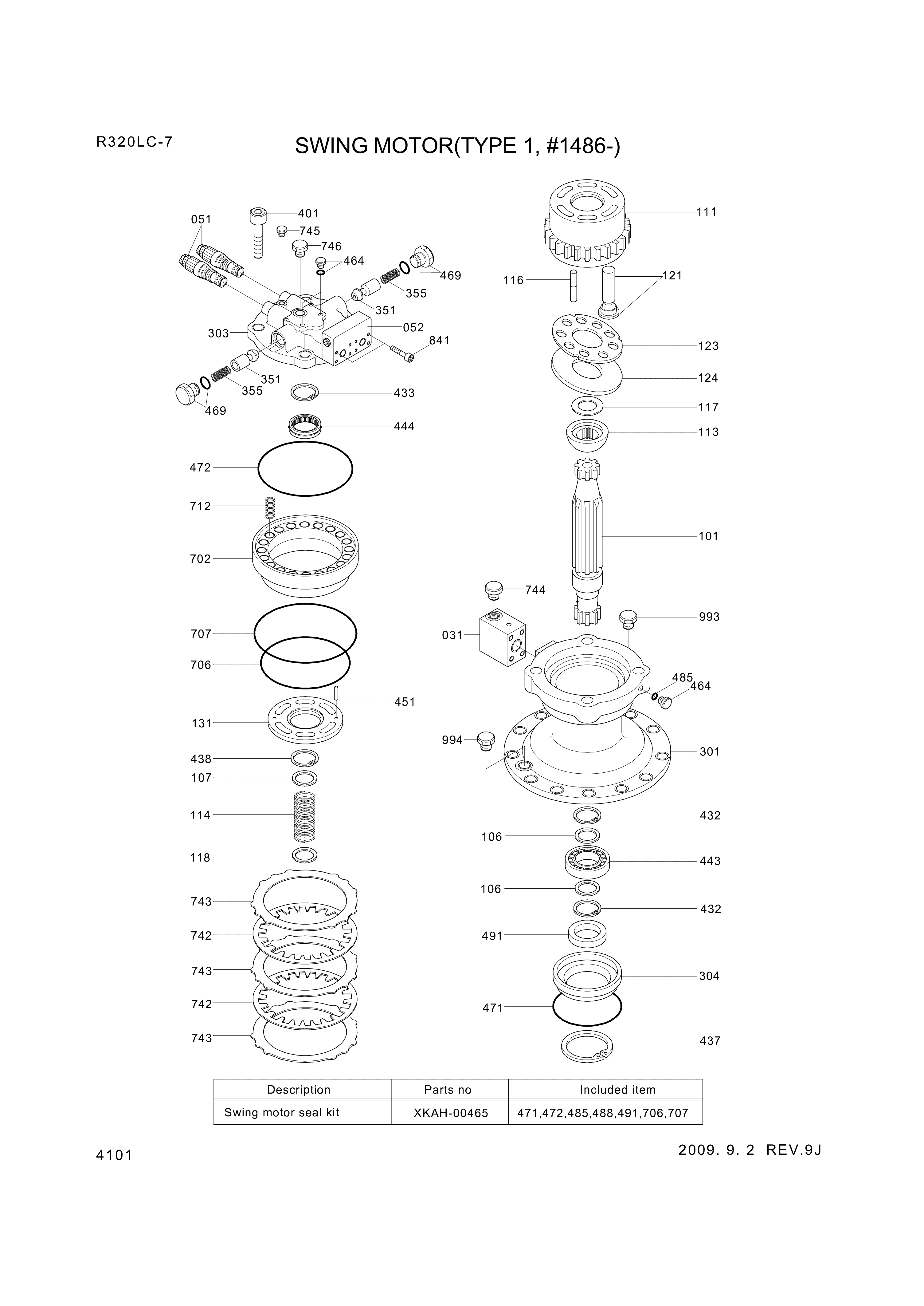 drawing for Hyundai Construction Equipment XKAH-01155 - VALVE ASSY-RELIEF (figure 2)