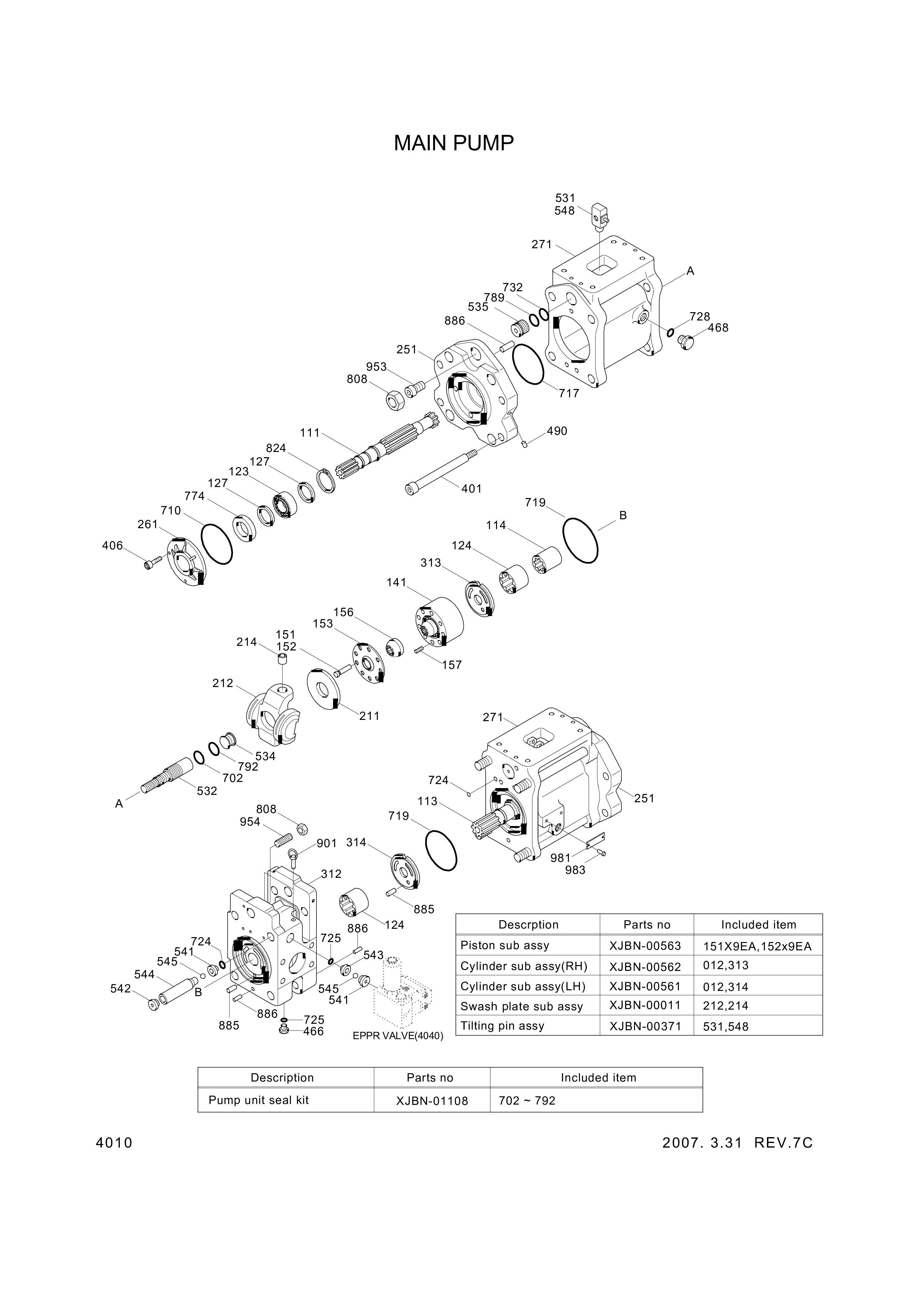 drawing for Hyundai Construction Equipment PCPP165 - O-RING (figure 3)