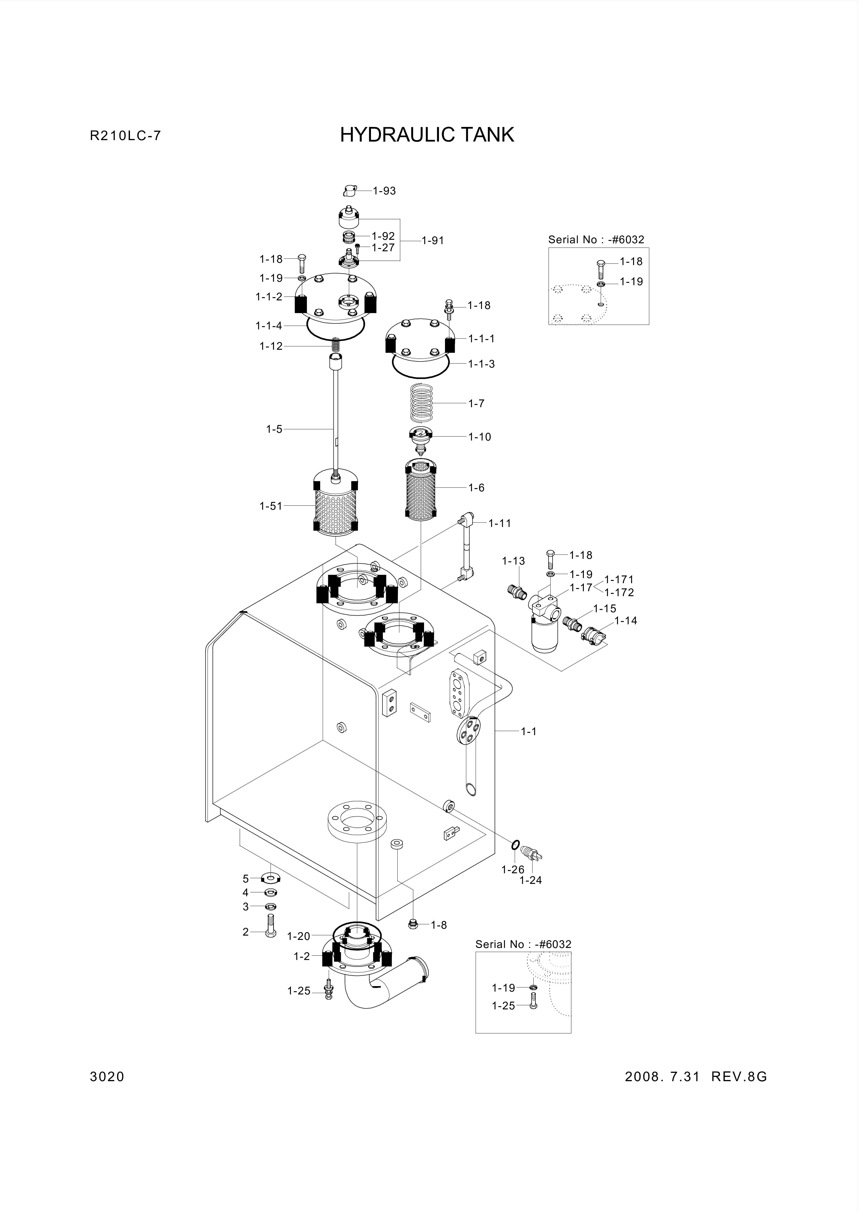 drawing for Hyundai Construction Equipment P010-430019 - CONNECTOR (figure 1)