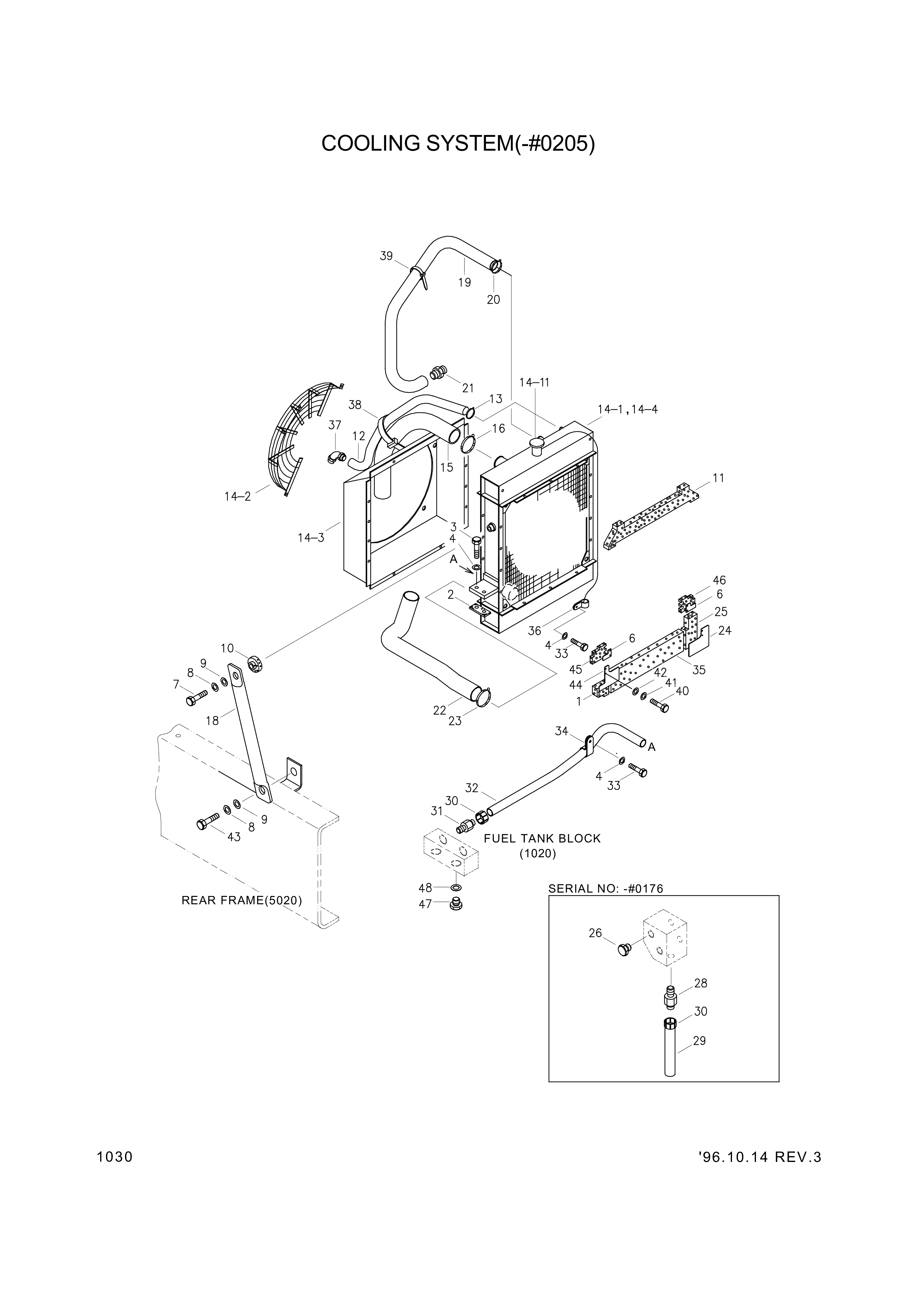 drawing for Hyundai Construction Equipment 11L1-1005 - GROMMET (figure 4)