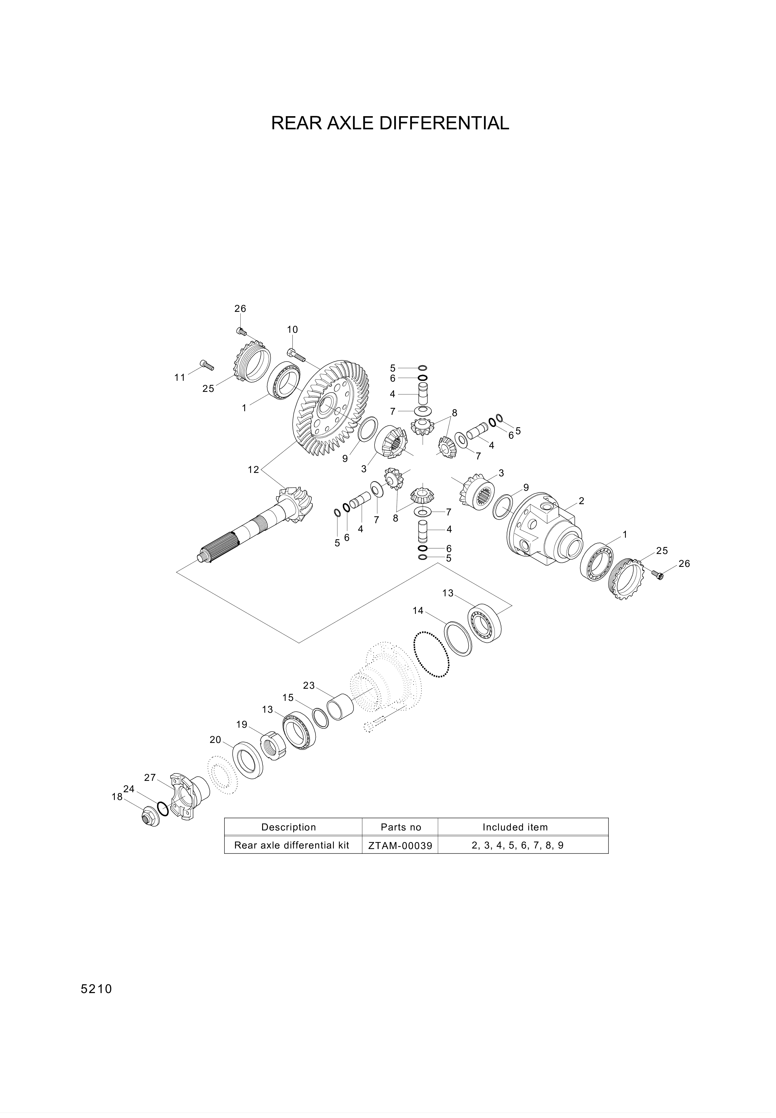 drawing for Hyundai Construction Equipment 357.14.139.01 - NUT (figure 2)