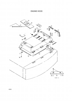 drawing for Hyundai Construction Equipment S141-050152 - BOLT-FLAT (figure 1)