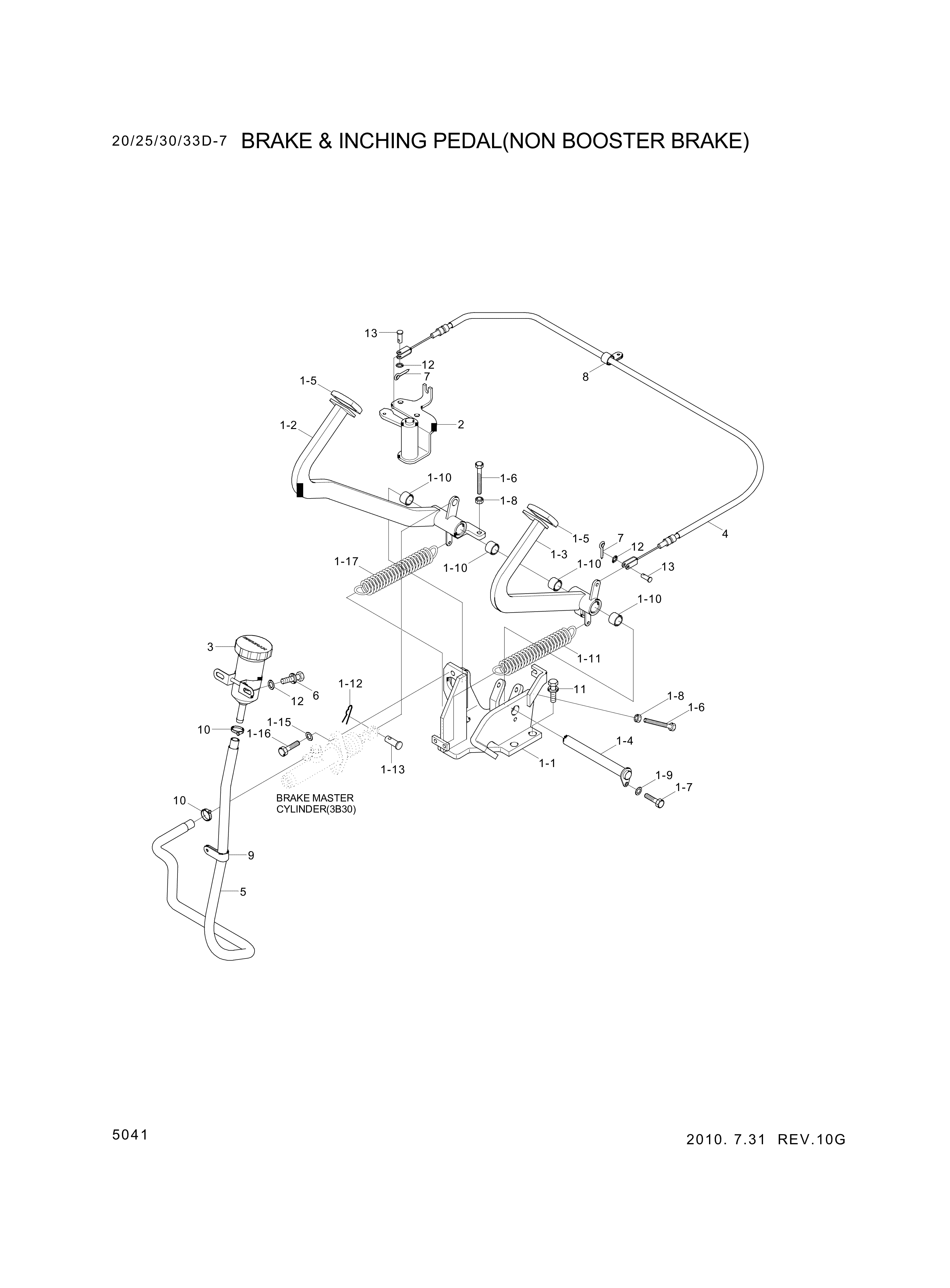 drawing for Hyundai Construction Equipment S461-300252 - PIN-SPLIT (figure 2)