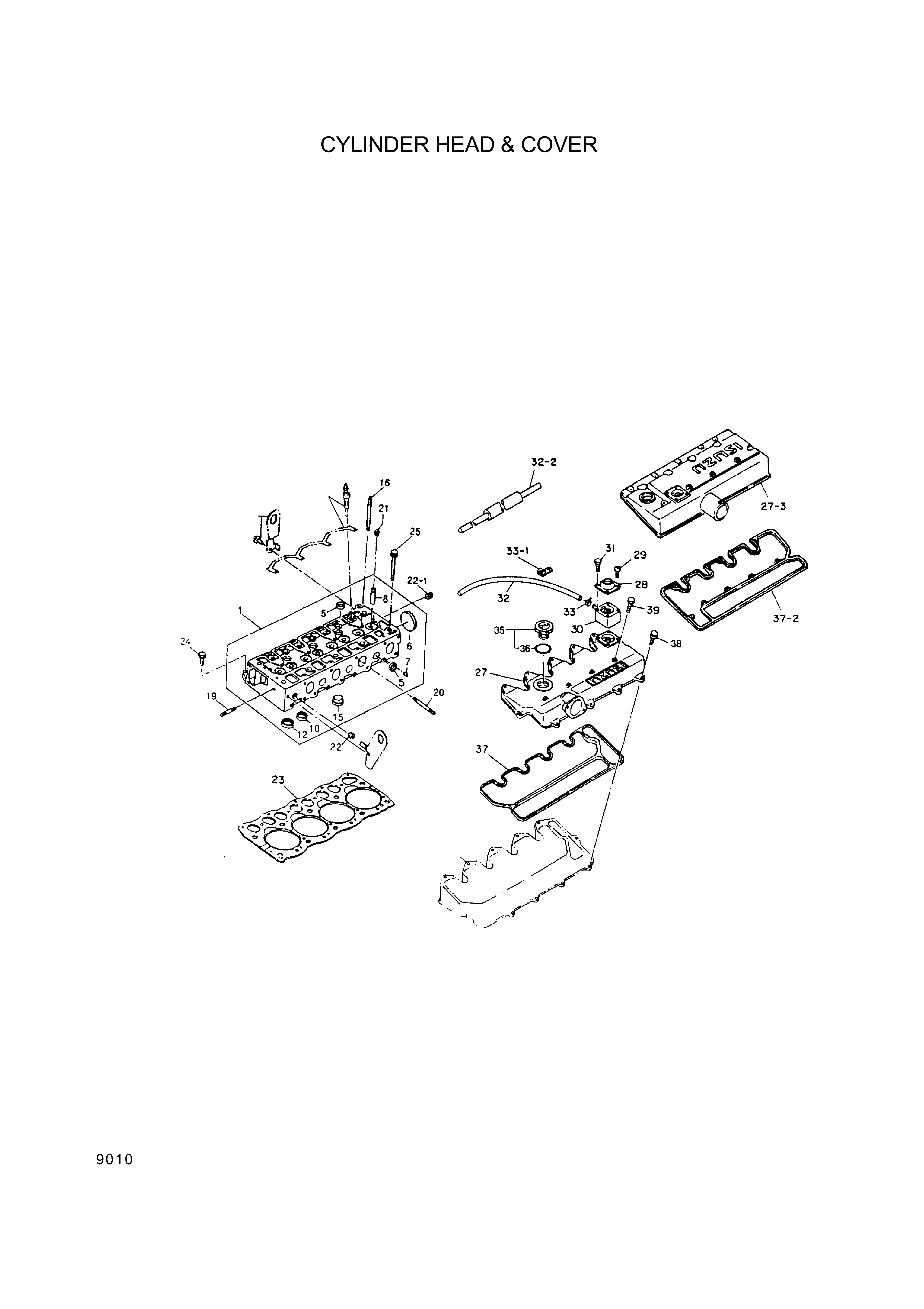 drawing for Hyundai Construction Equipment 993490-4350 - Screw-Pcv (figure 1)