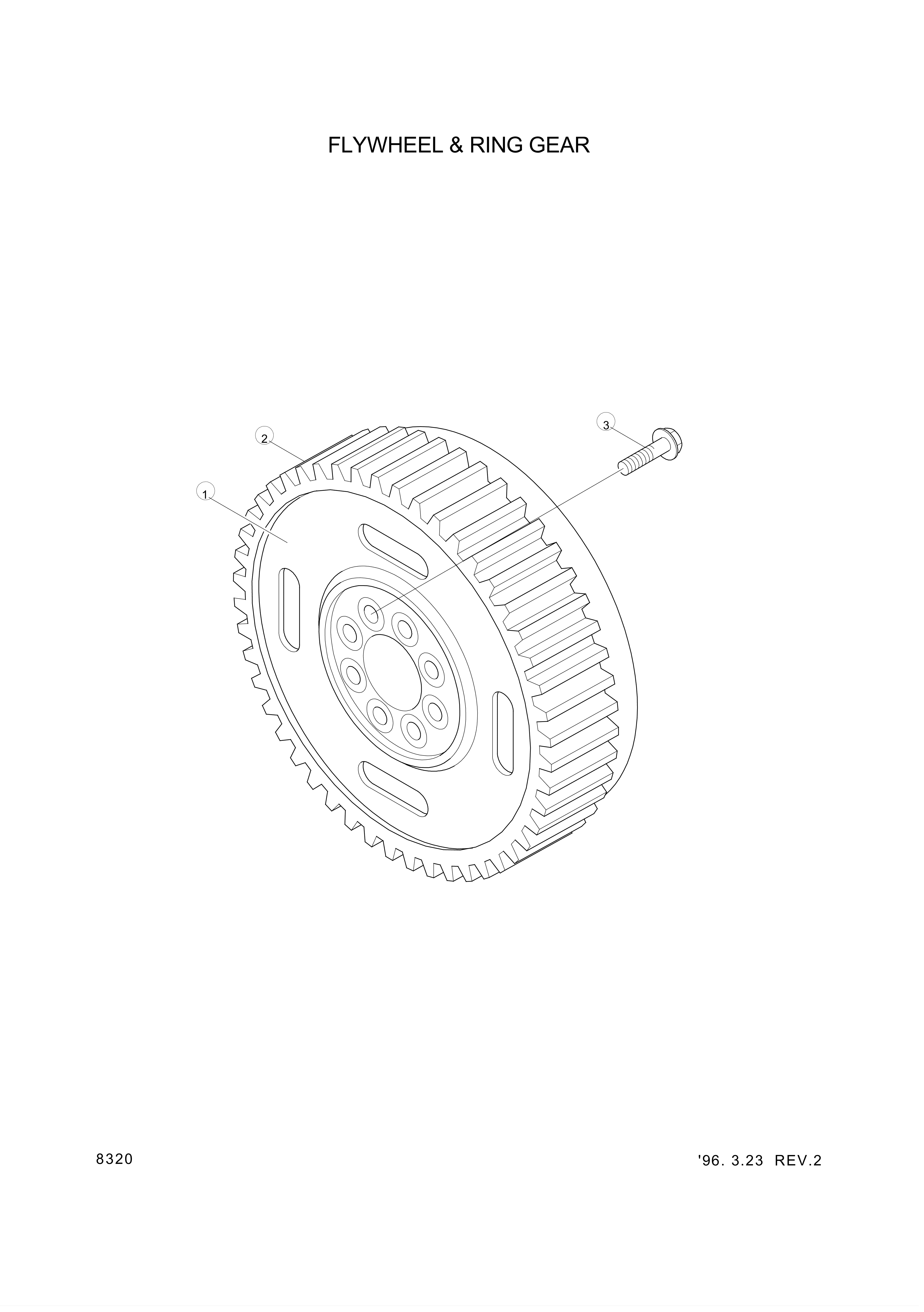 drawing for Hyundai Construction Equipment YUBP-06515 - SCREW-HEX FLG (figure 5)