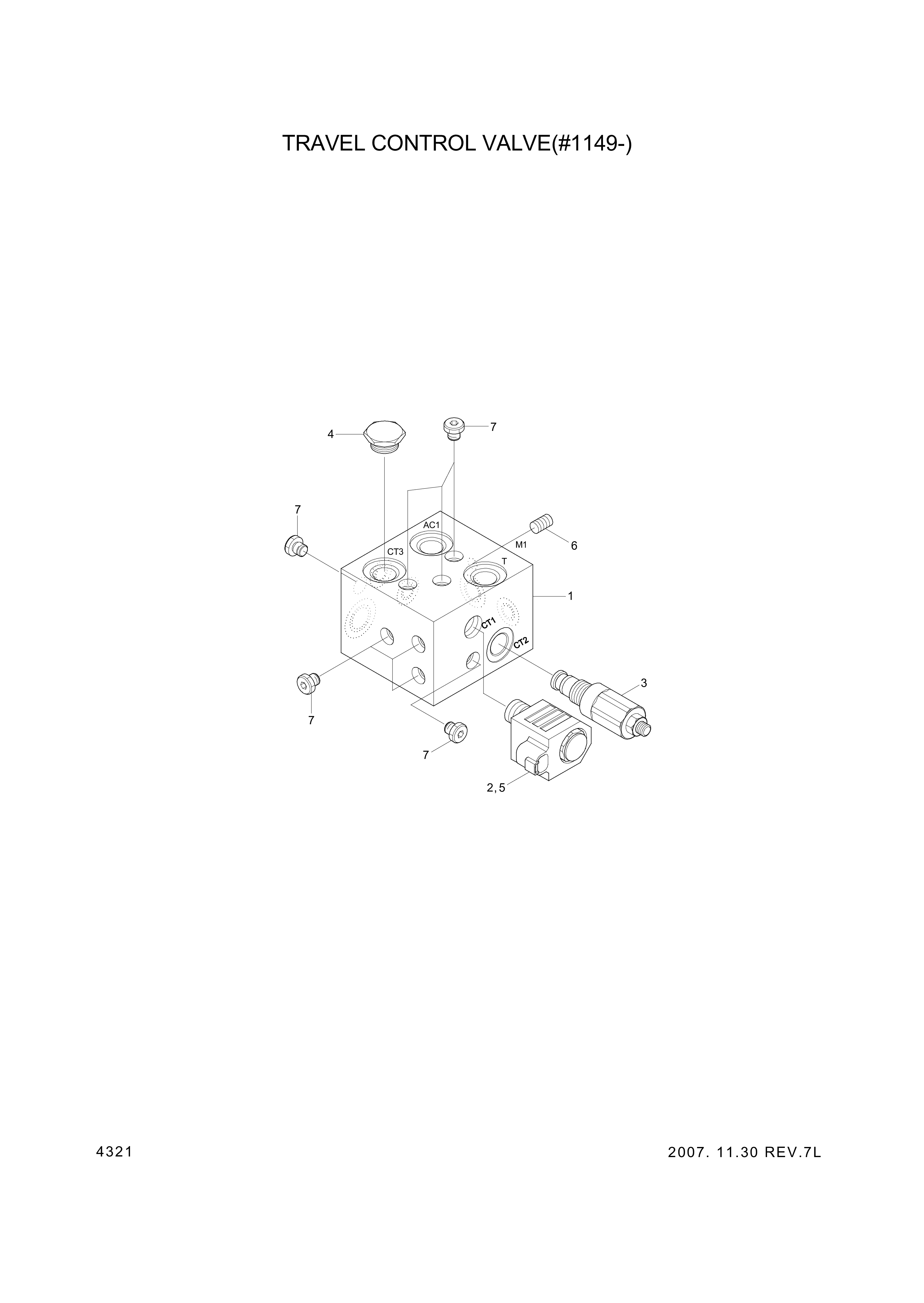 Technical drawing of Hyundai Construction Equipment XKAG-00136 PLUG-WRENCH with dimensions and layout (figure 5)