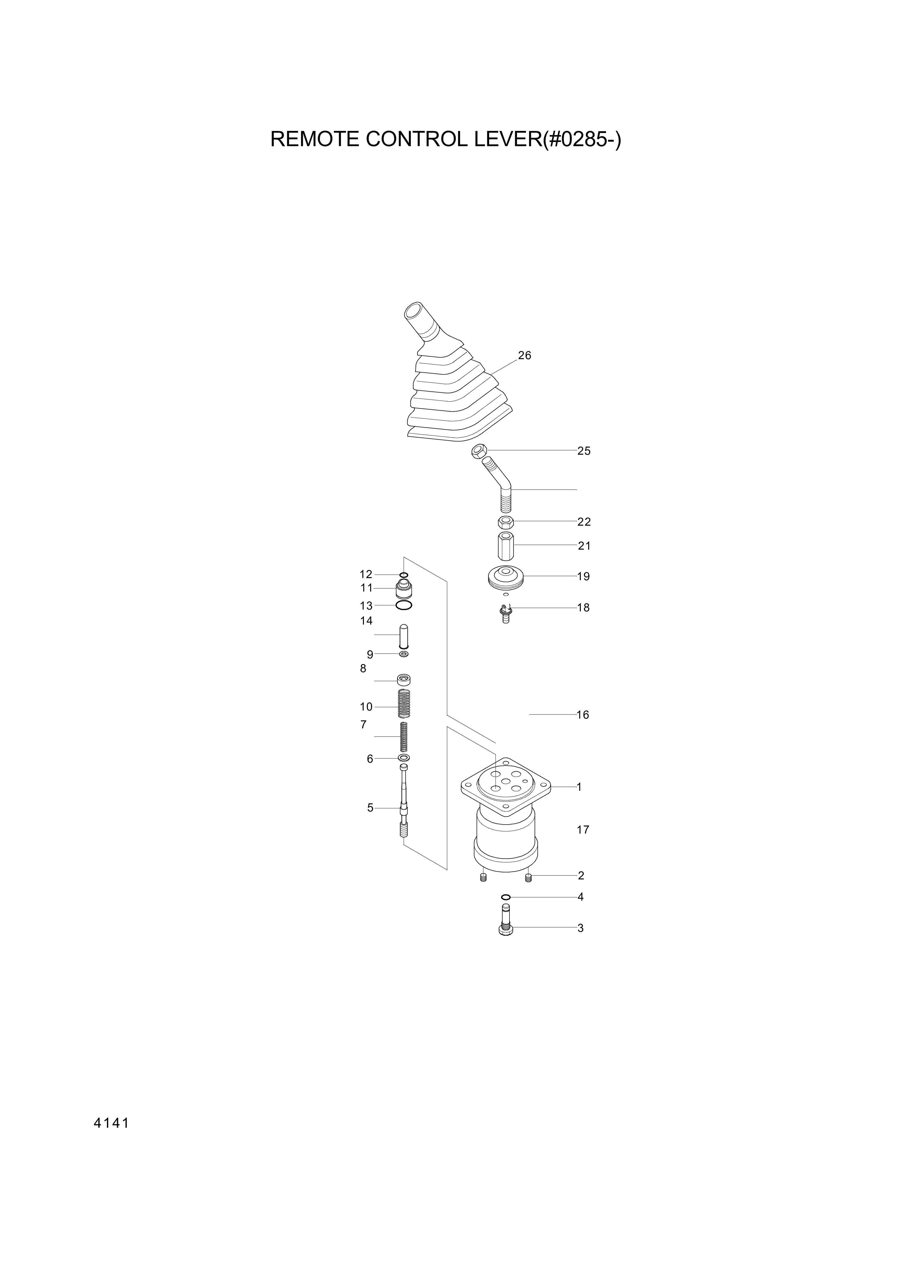 drawing for Hyundai Construction Equipment XKAY-00812 - HANDLE KIT-RH (figure 3)