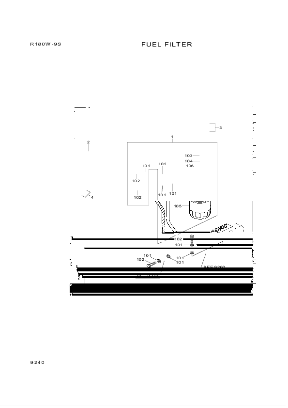 drawing for Hyundai Construction Equipment F1805-08020 - BOLT-W/WASHER (figure 5)